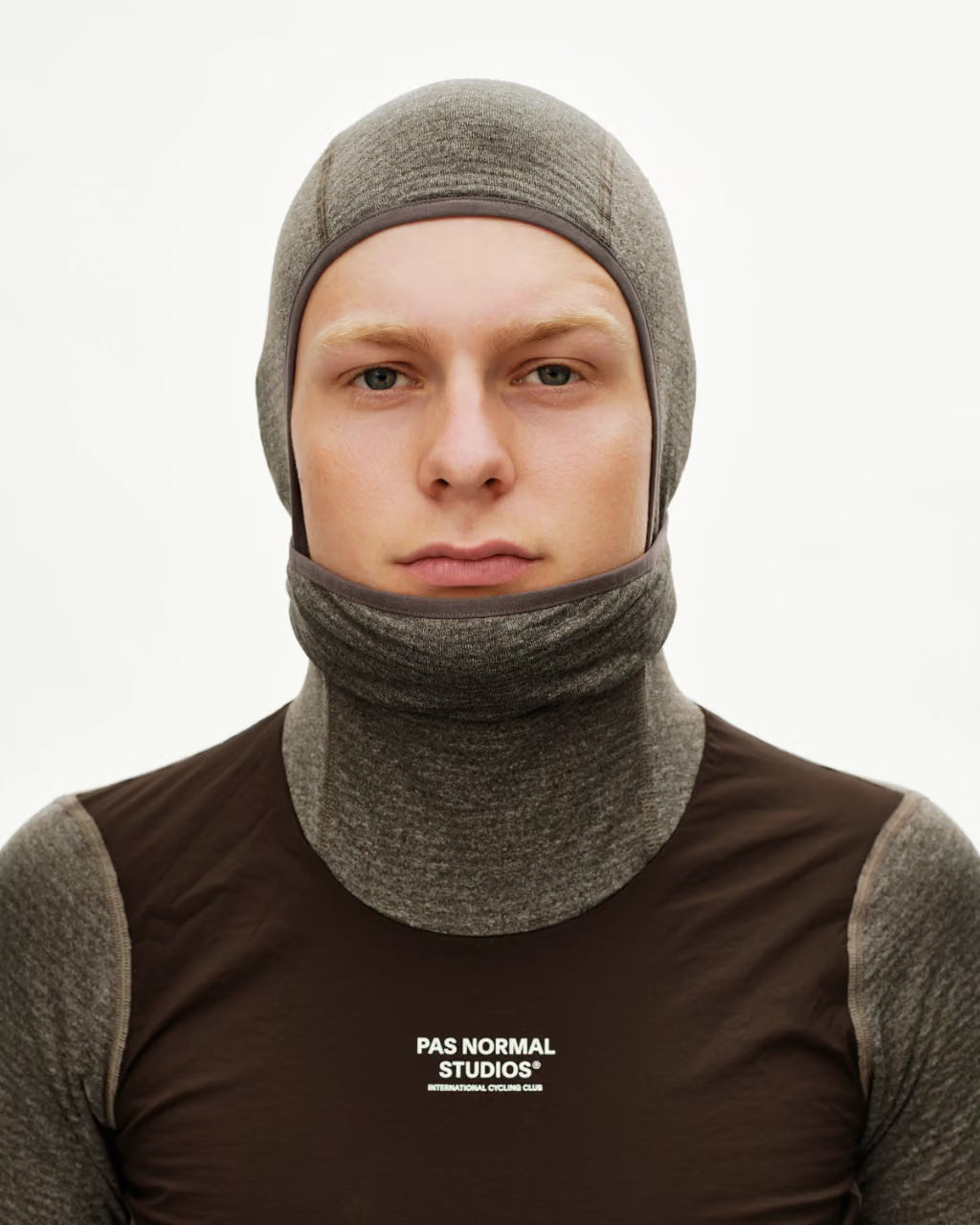 MEN'S THERMAL WINDPROOF BASELAYER - DARK COFFEE