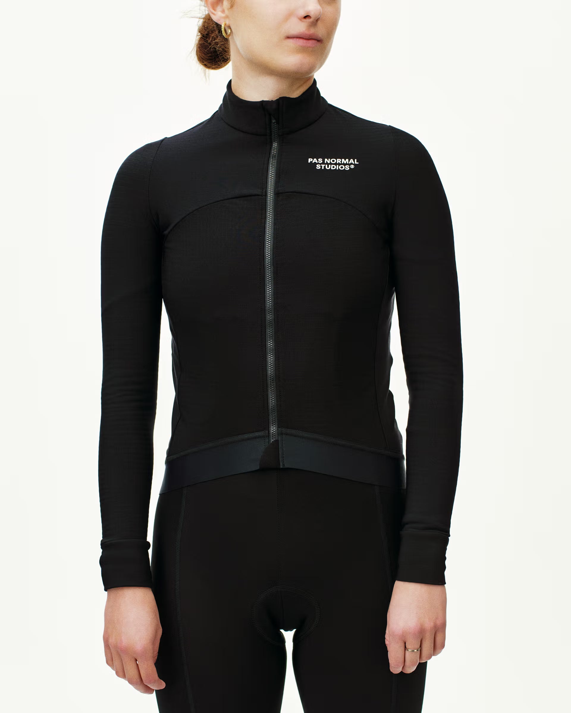 WOMEN'S ESSENTIAL LONGSLEEVE JERSEY - BLACK