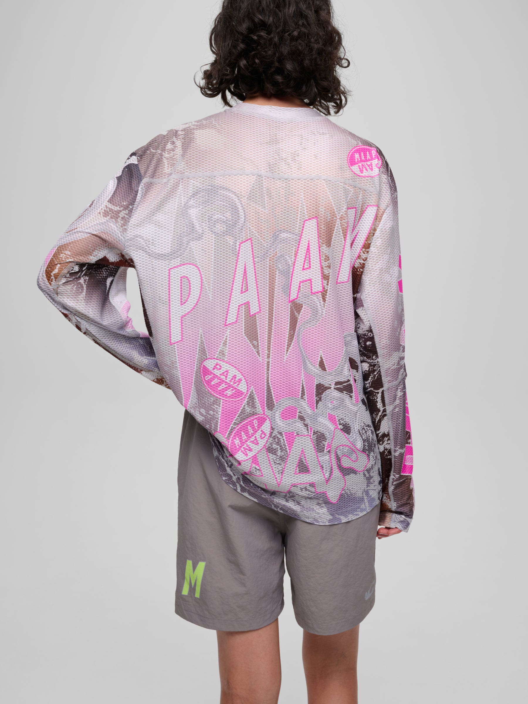MAAP X P.A.M MESH LS TEE - VIOLET COSMOS