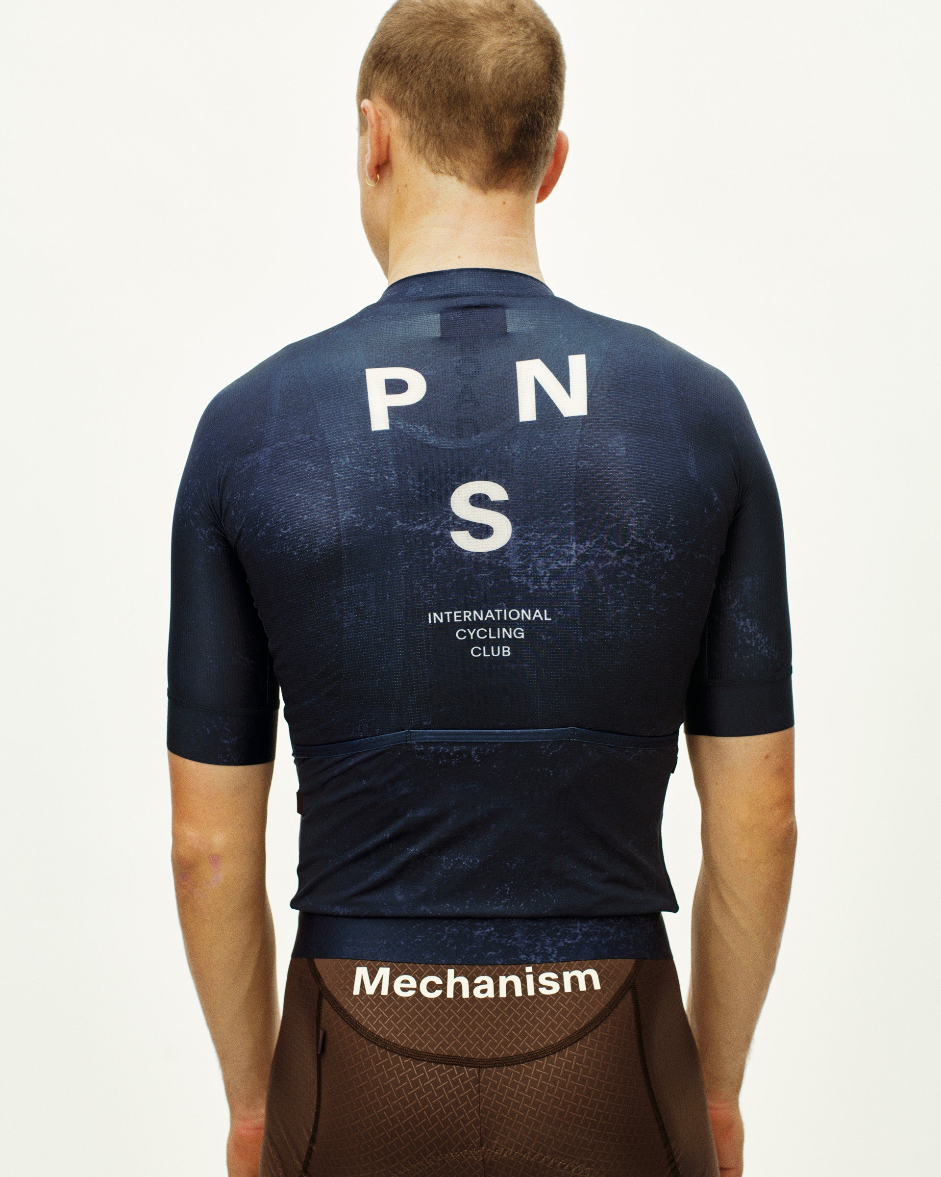MEN'S MECHANISM JERSEY - AOP INDIGO