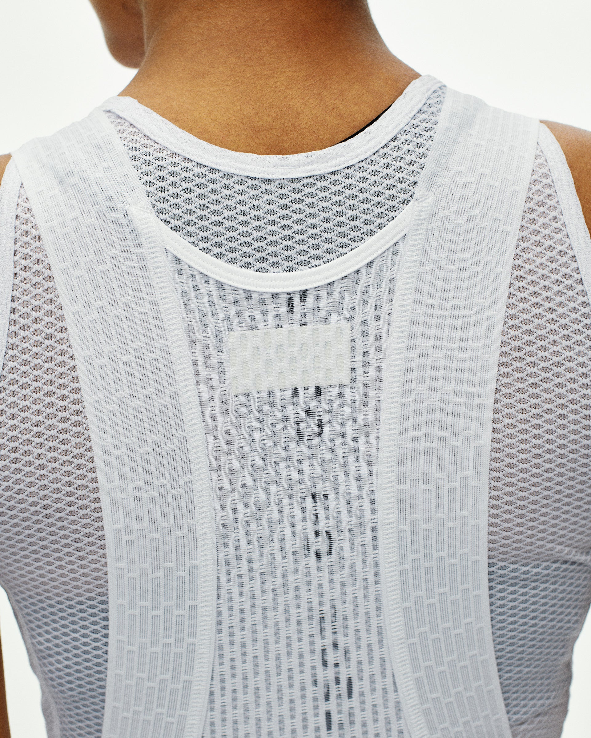 WOMEN'S MECHANISM LOGO BIBS - MEDIUM GREY