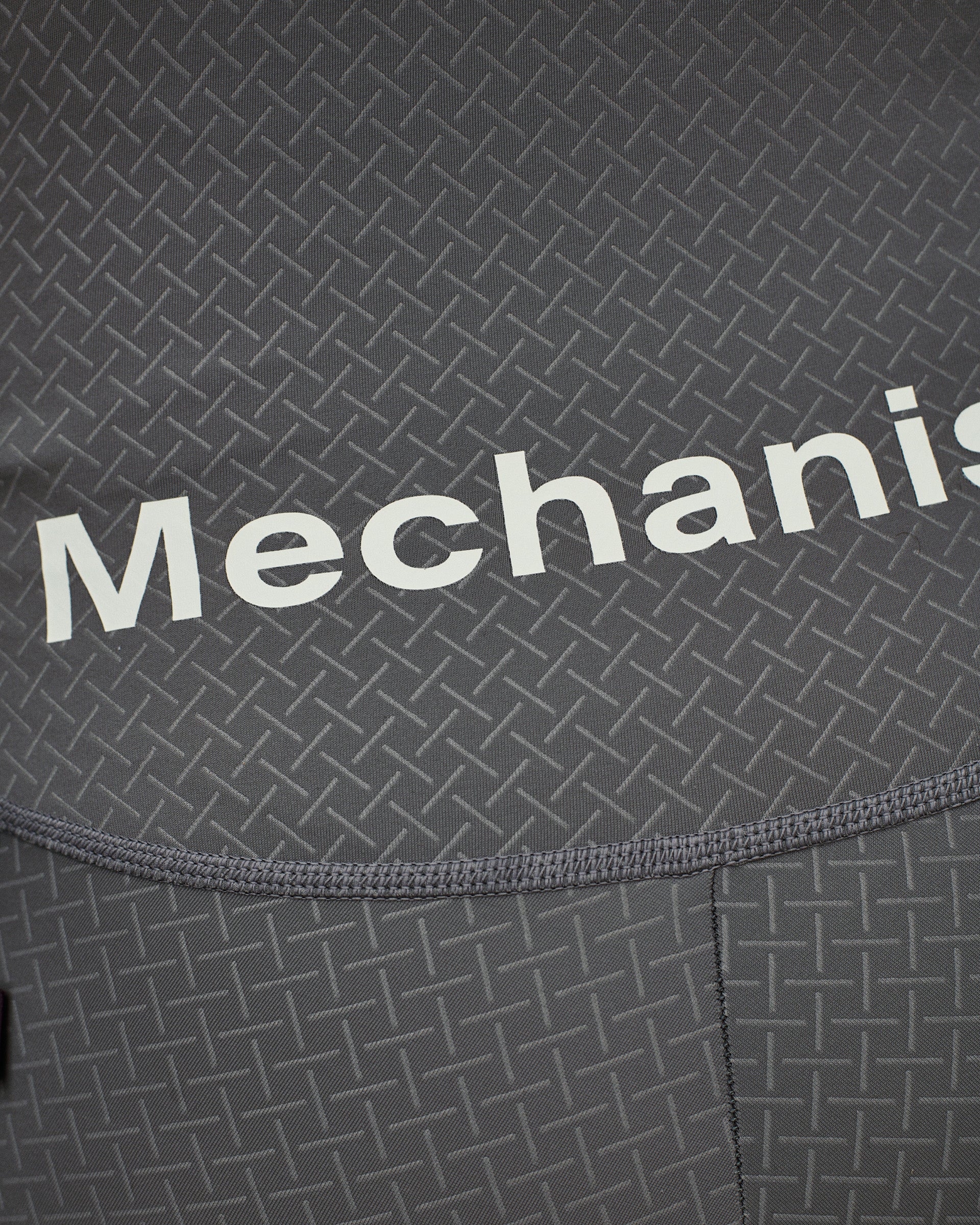 WOMEN'S MECHANISM LOGO BIBS - MEDIUM GREY