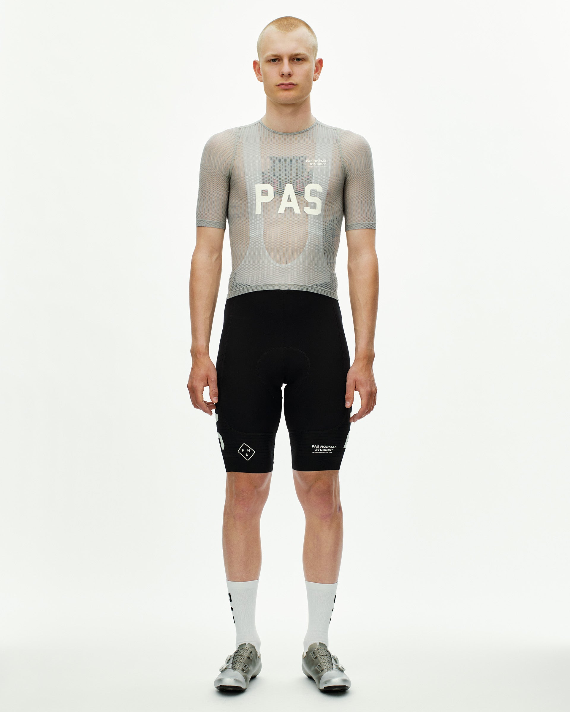 MEN'S PAS MECHANISM PRO ZIPLESS JERSEY - LIGHT GREY