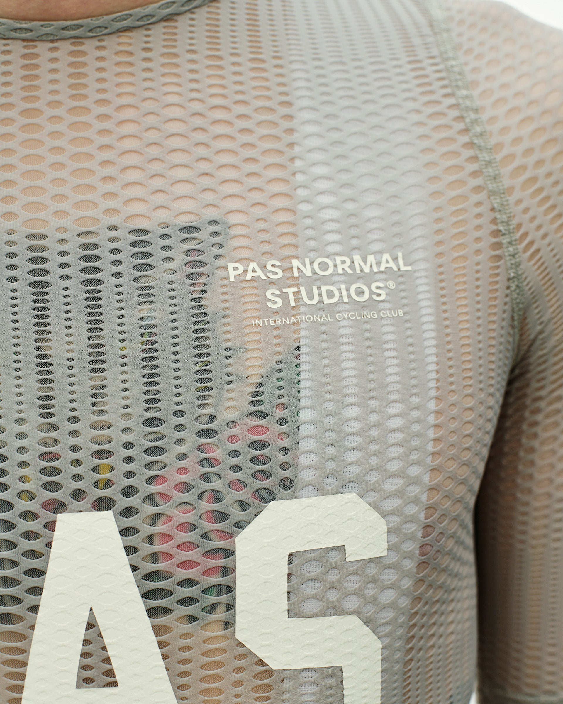 MEN'S PAS MECHANISM PRO ZIPLESS JERSEY - LIGHT GREY