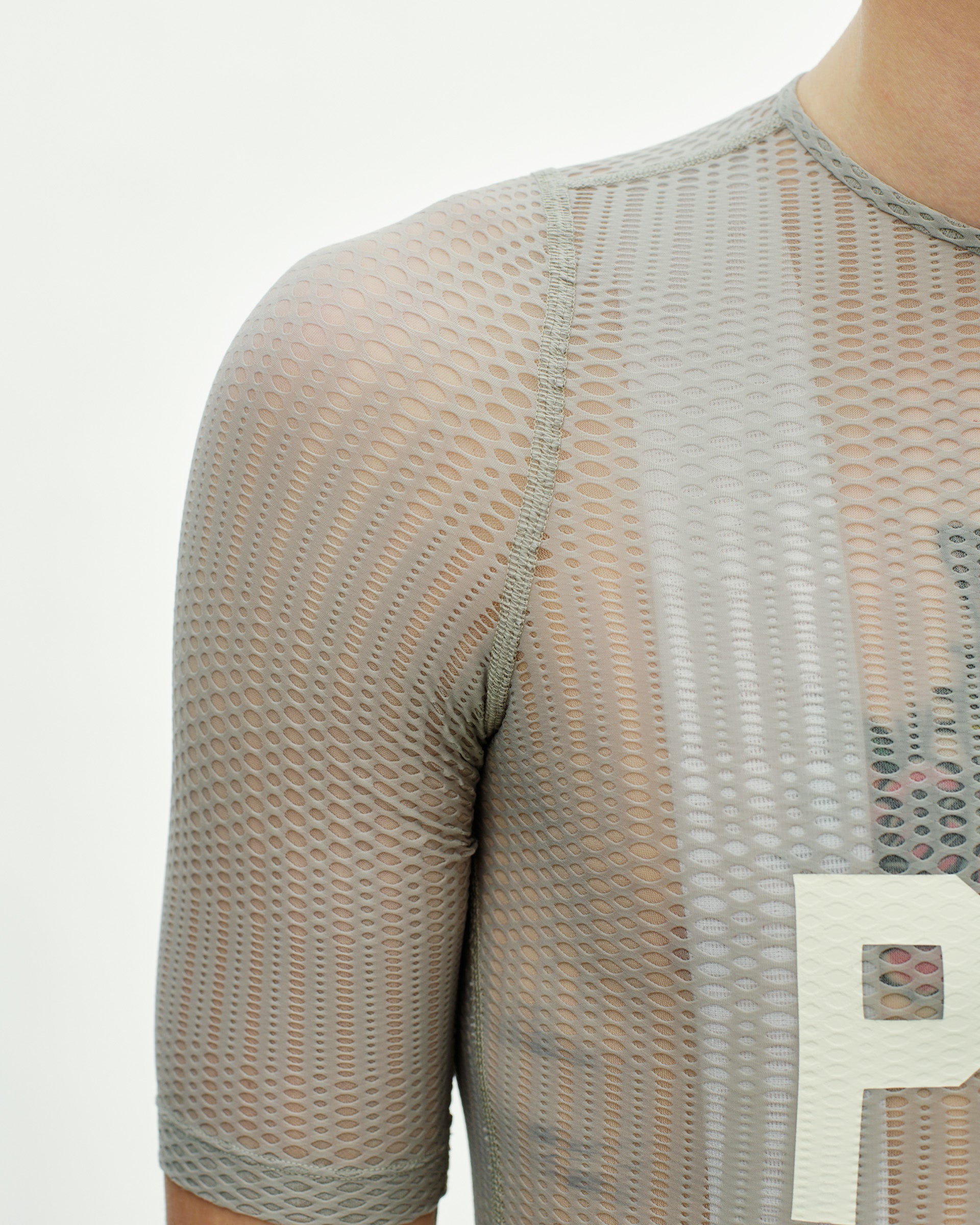 MEN'S PAS MECHANISM PRO ZIPLESS JERSEY - LIGHT GREY