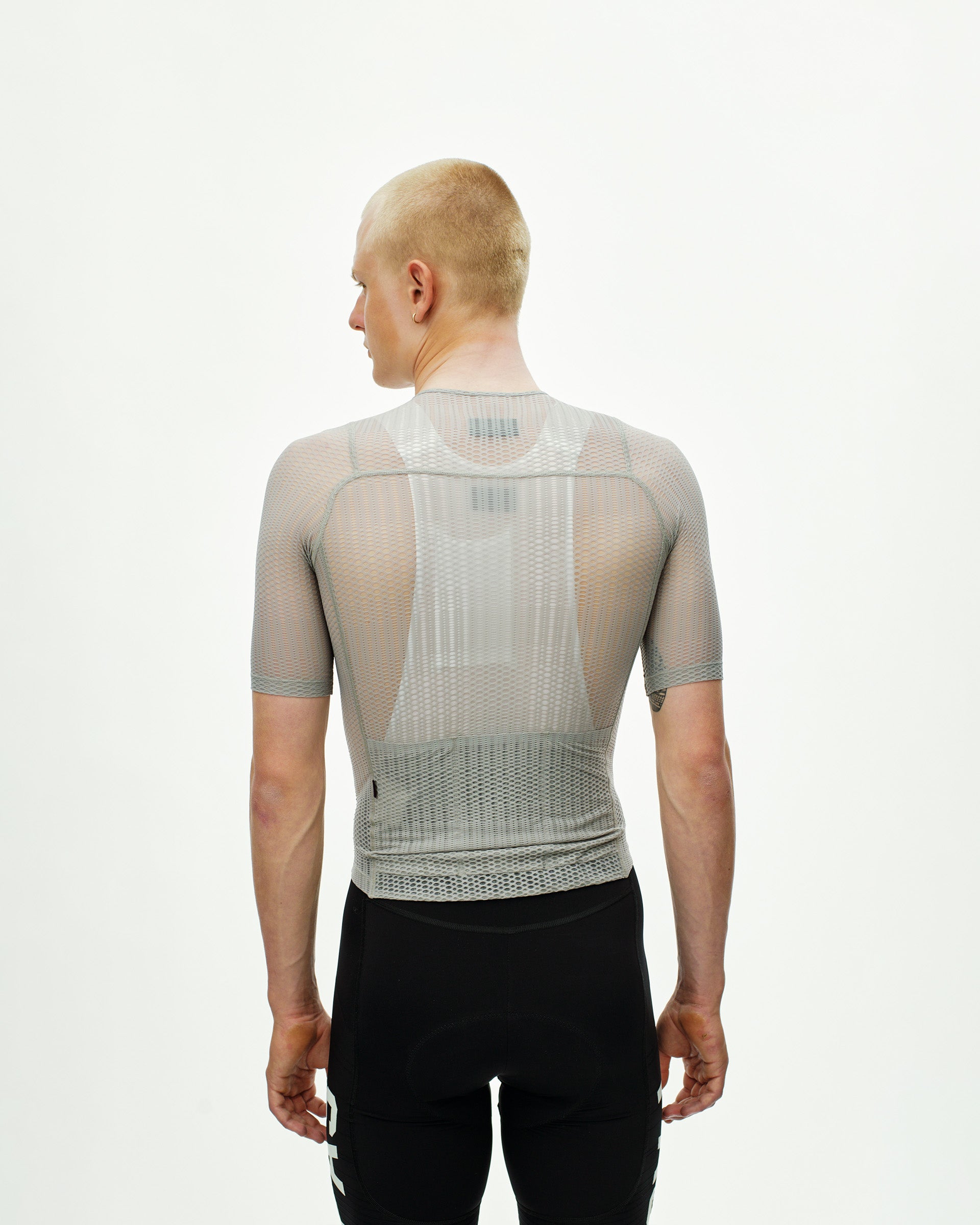 MEN'S PAS MECHANISM PRO ZIPLESS JERSEY - LIGHT GREY