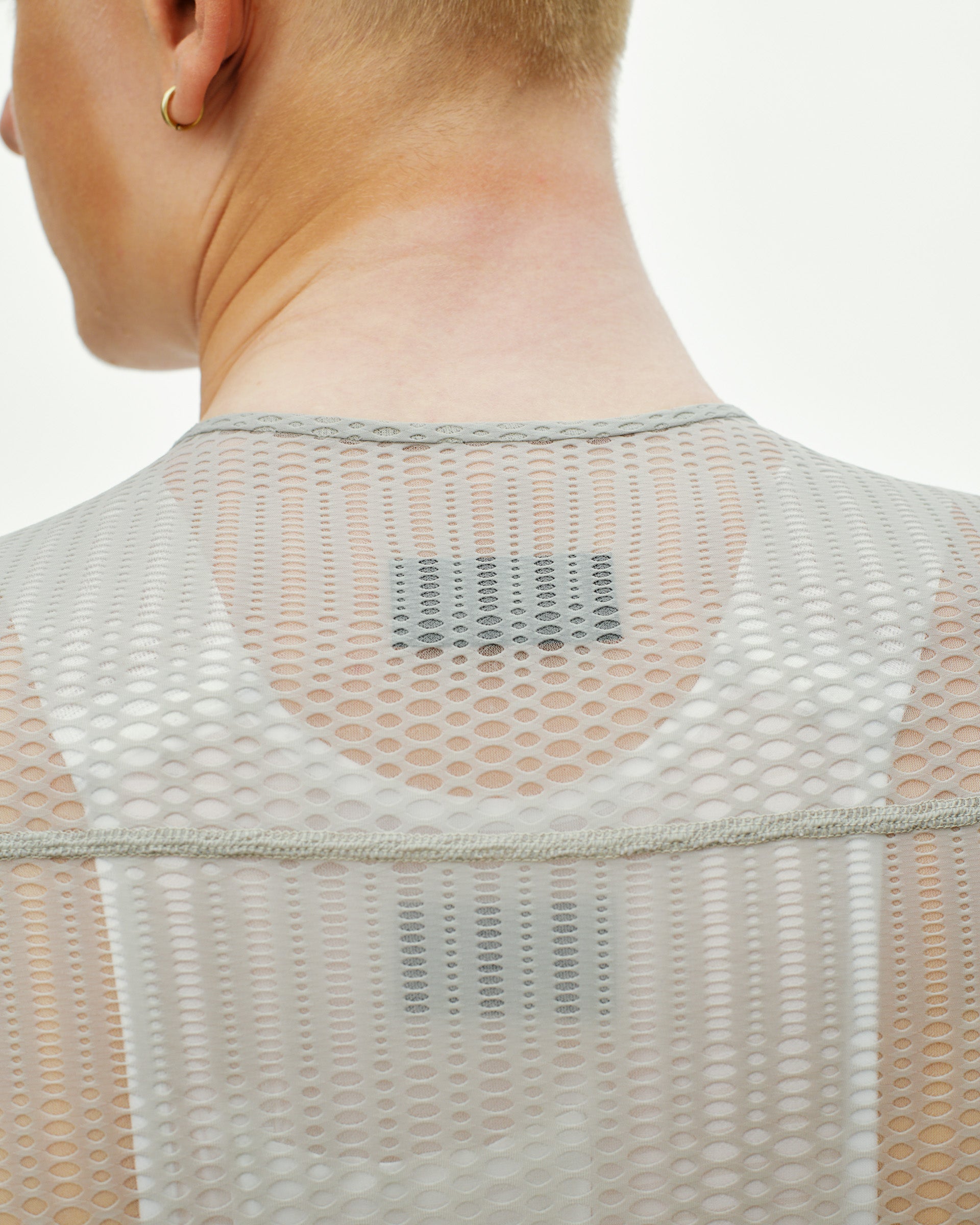 MEN'S PAS MECHANISM PRO ZIPLESS JERSEY - LIGHT GREY
