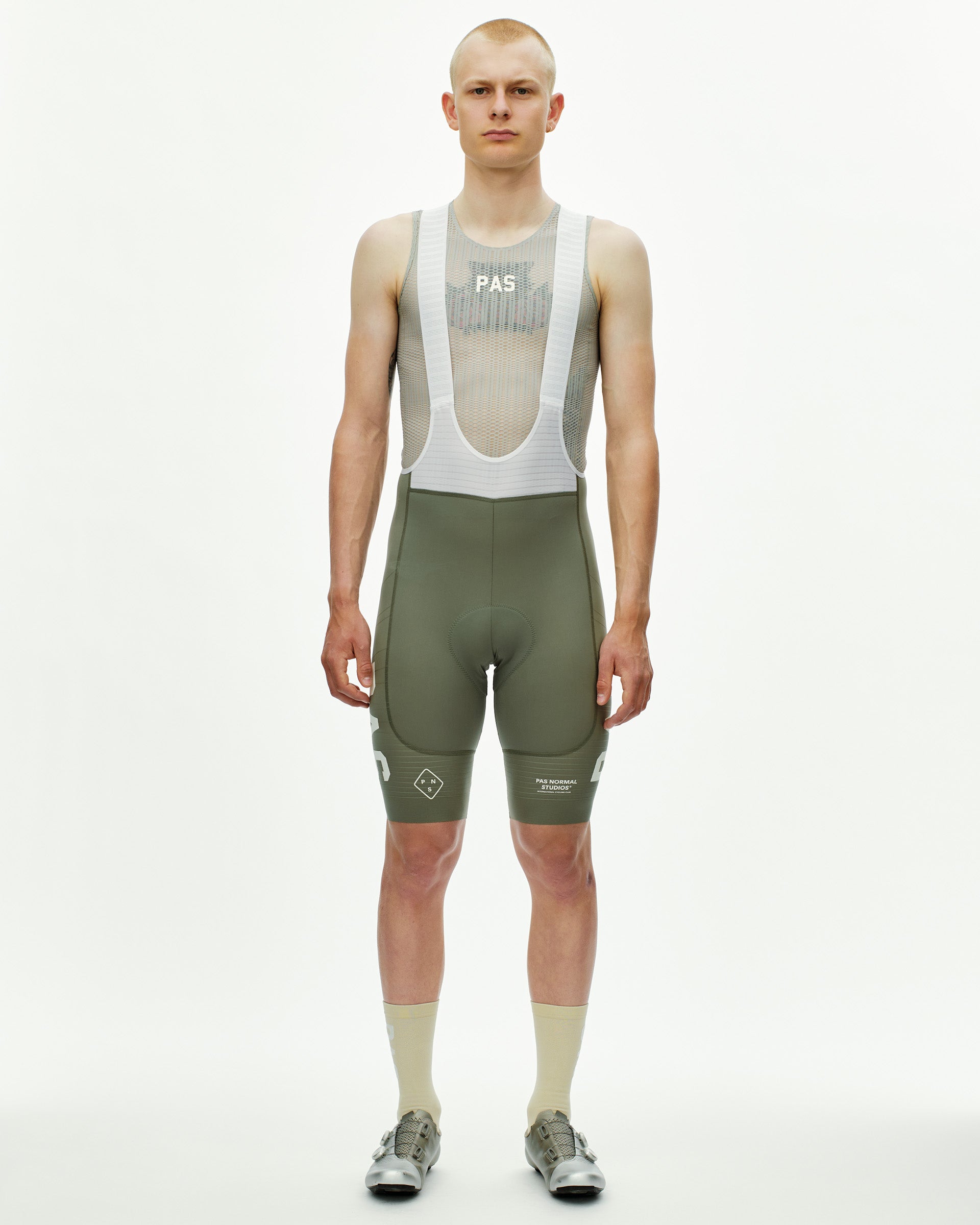 MEN'S PAS MECHANISM PRO BIBS - GREY MOSS