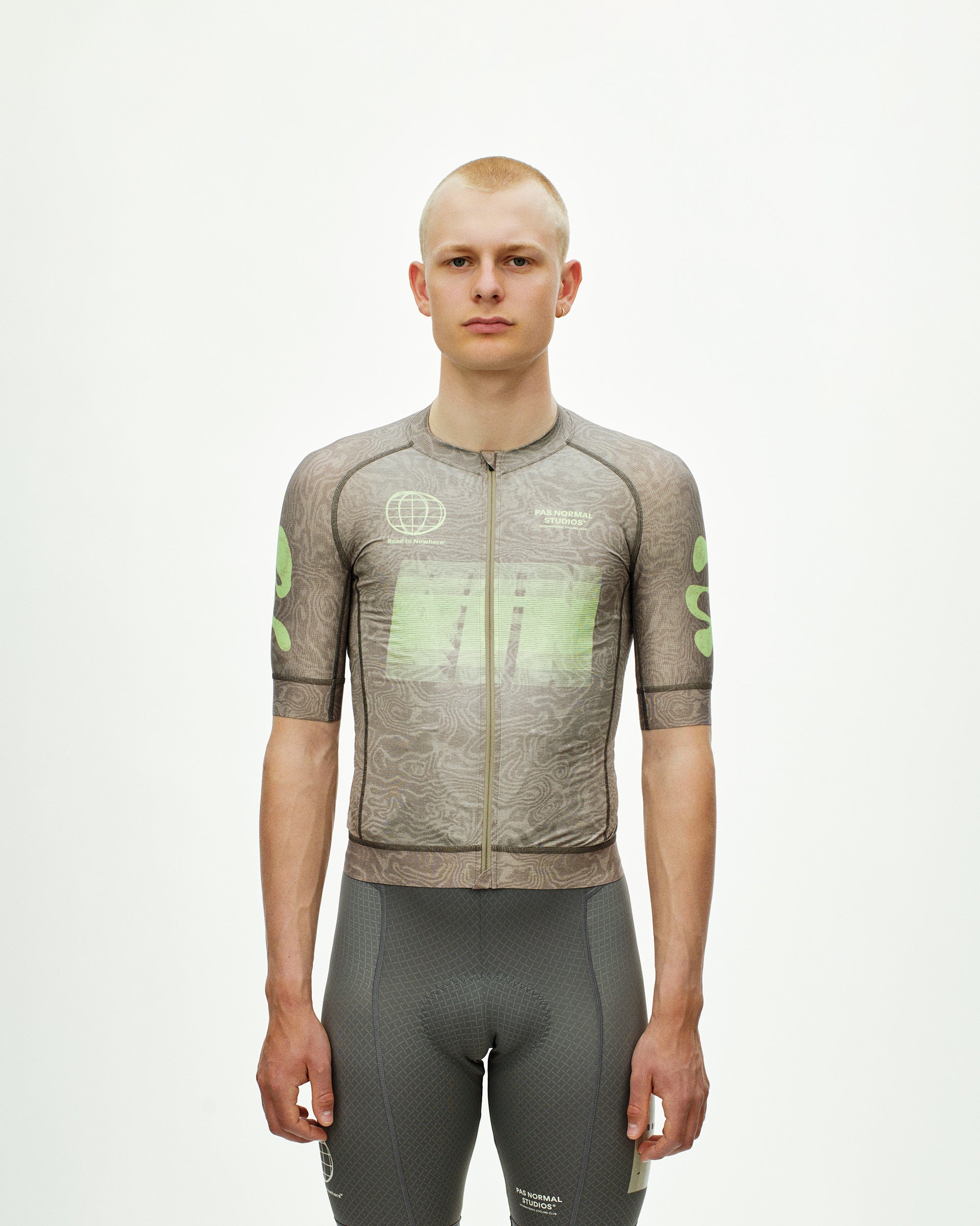 MEN'S MECHANISM LOGO JERSEY - AOP RTN EARTH