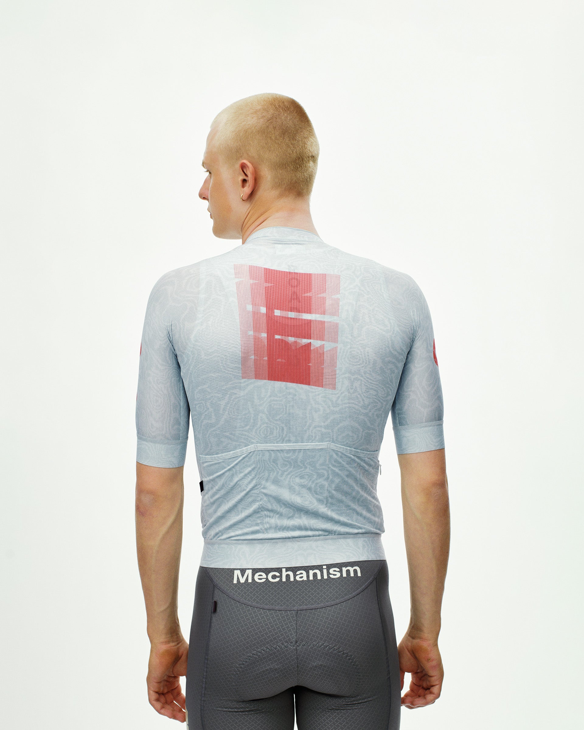 MEN'S MECHANISM LOGO JERSEY - AOP RTN LIGHT AQUA
