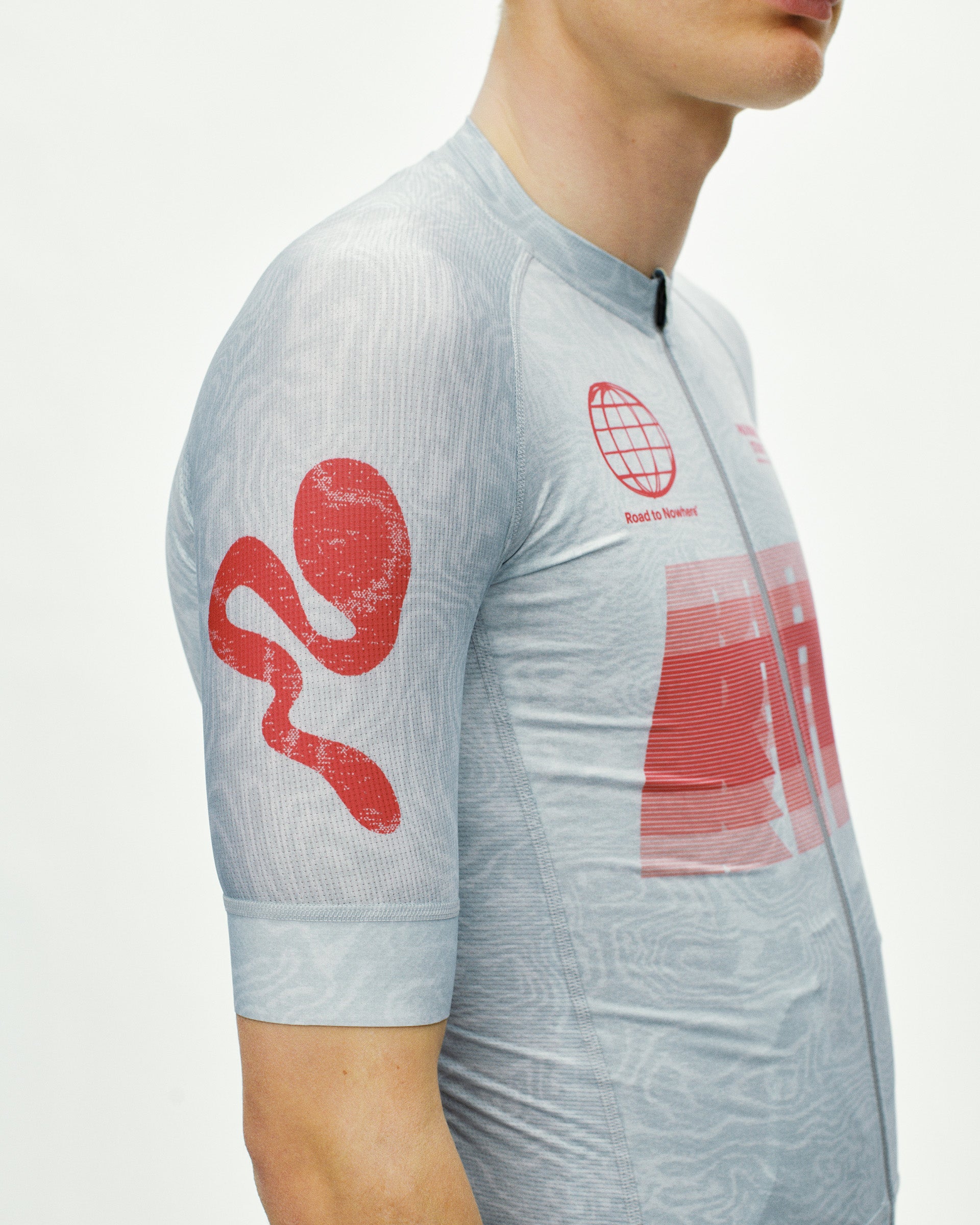 MEN'S MECHANISM LOGO JERSEY - AOP RTN LIGHT AQUA