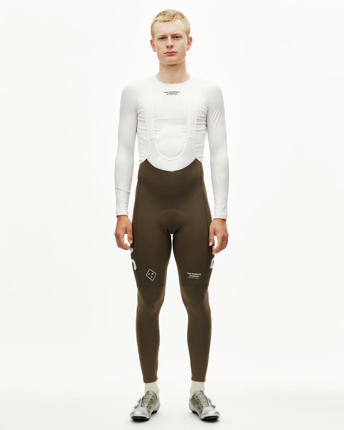 MEN'S PAS MECHANISM THERMAL LONG BIBS - DARK EARTH