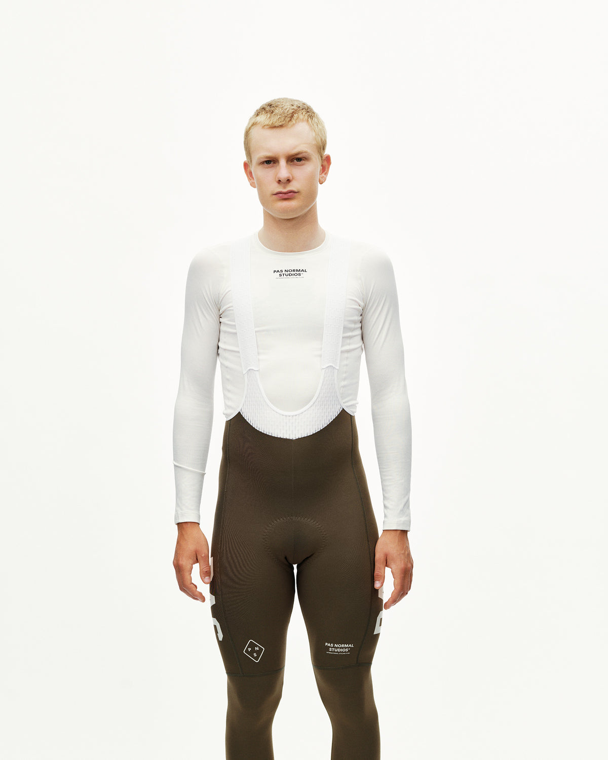 MEN'S PAS MECHANISM THERMAL LONG BIBS - DARK EARTH