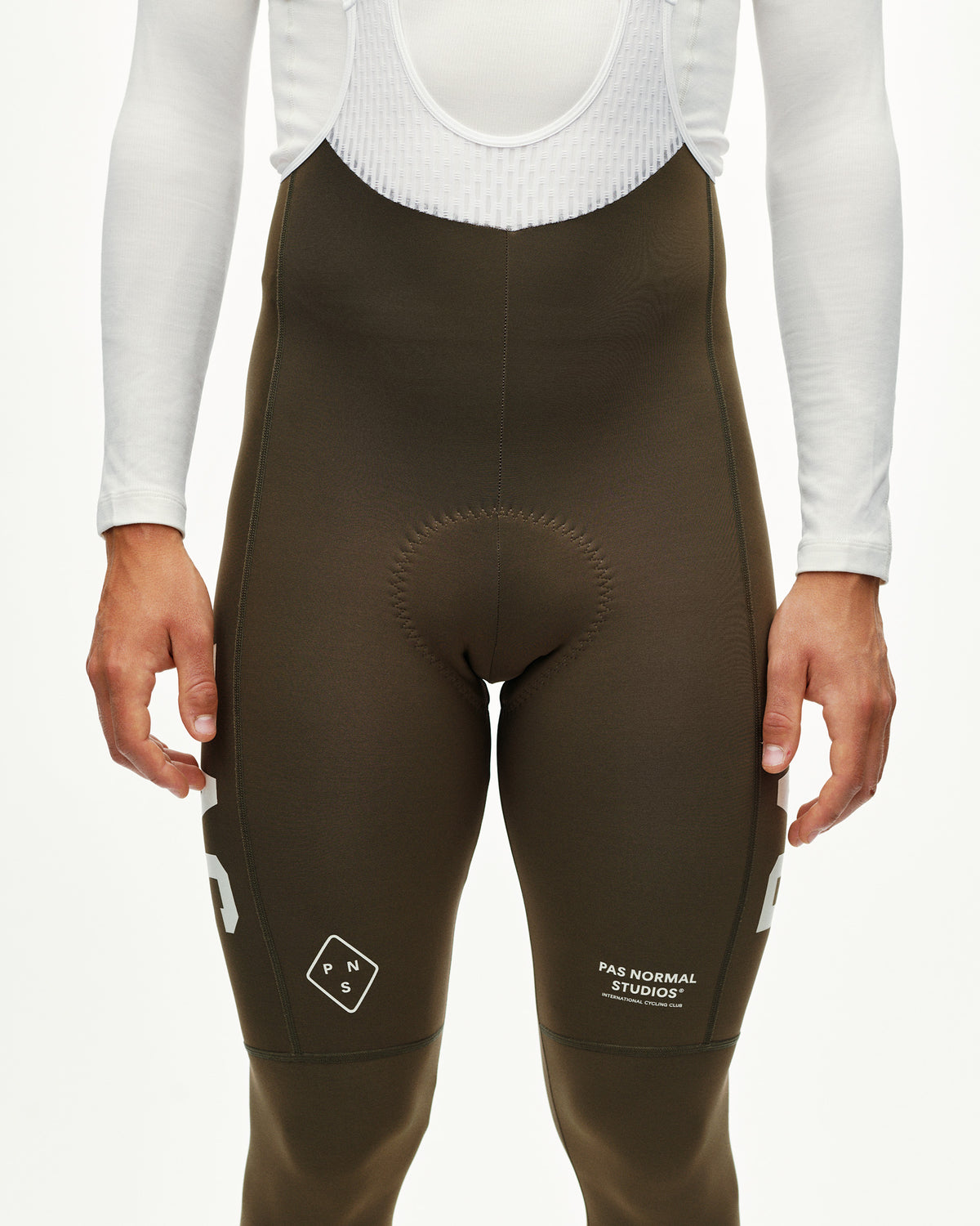 MEN'S PAS MECHANISM THERMAL LONG BIBS - DARK EARTH