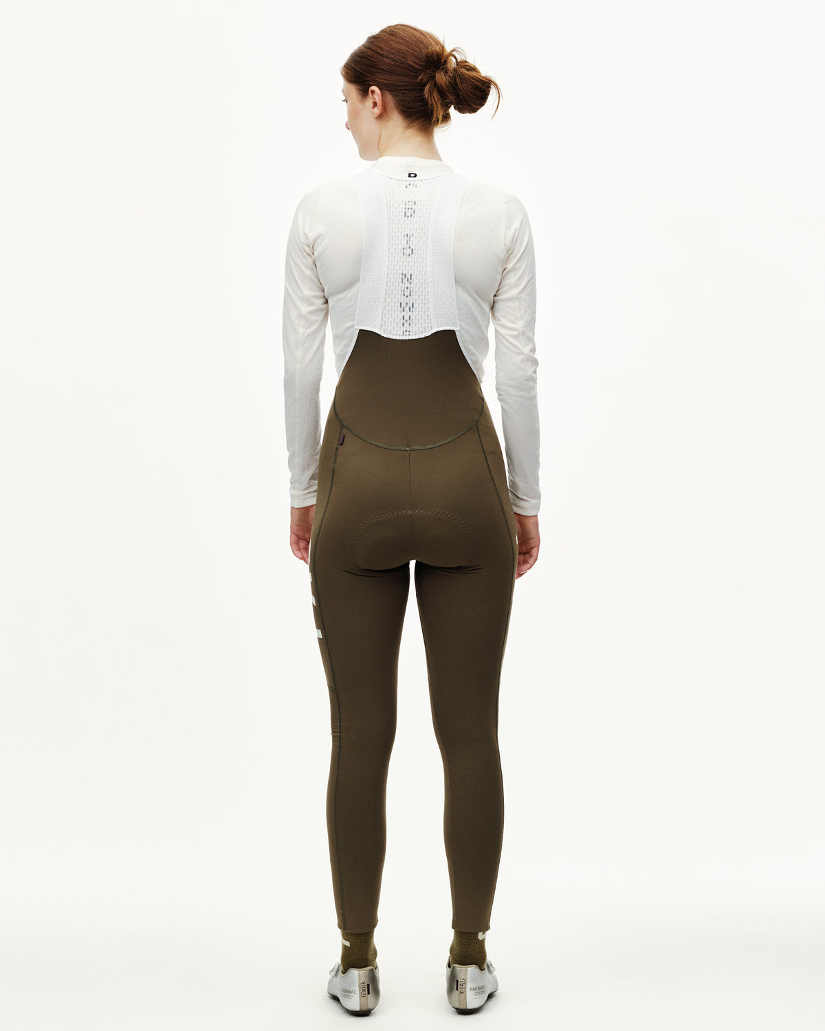 WOMEN'S PAS MECHANISM THERMAL LONG BIBS - DARK EARTH
