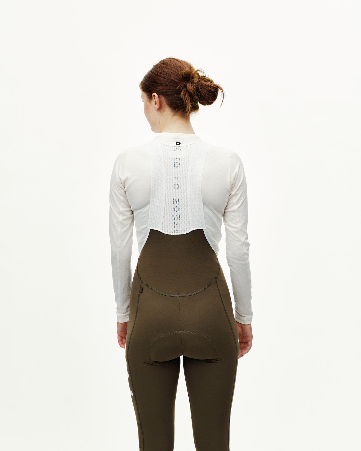 WOMEN'S PAS MECHANISM THERMAL LONG BIBS - DARK EARTH