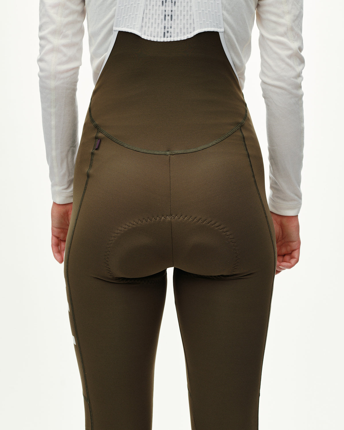 WOMEN'S PAS MECHANISM THERMAL LONG BIBS - DARK EARTH