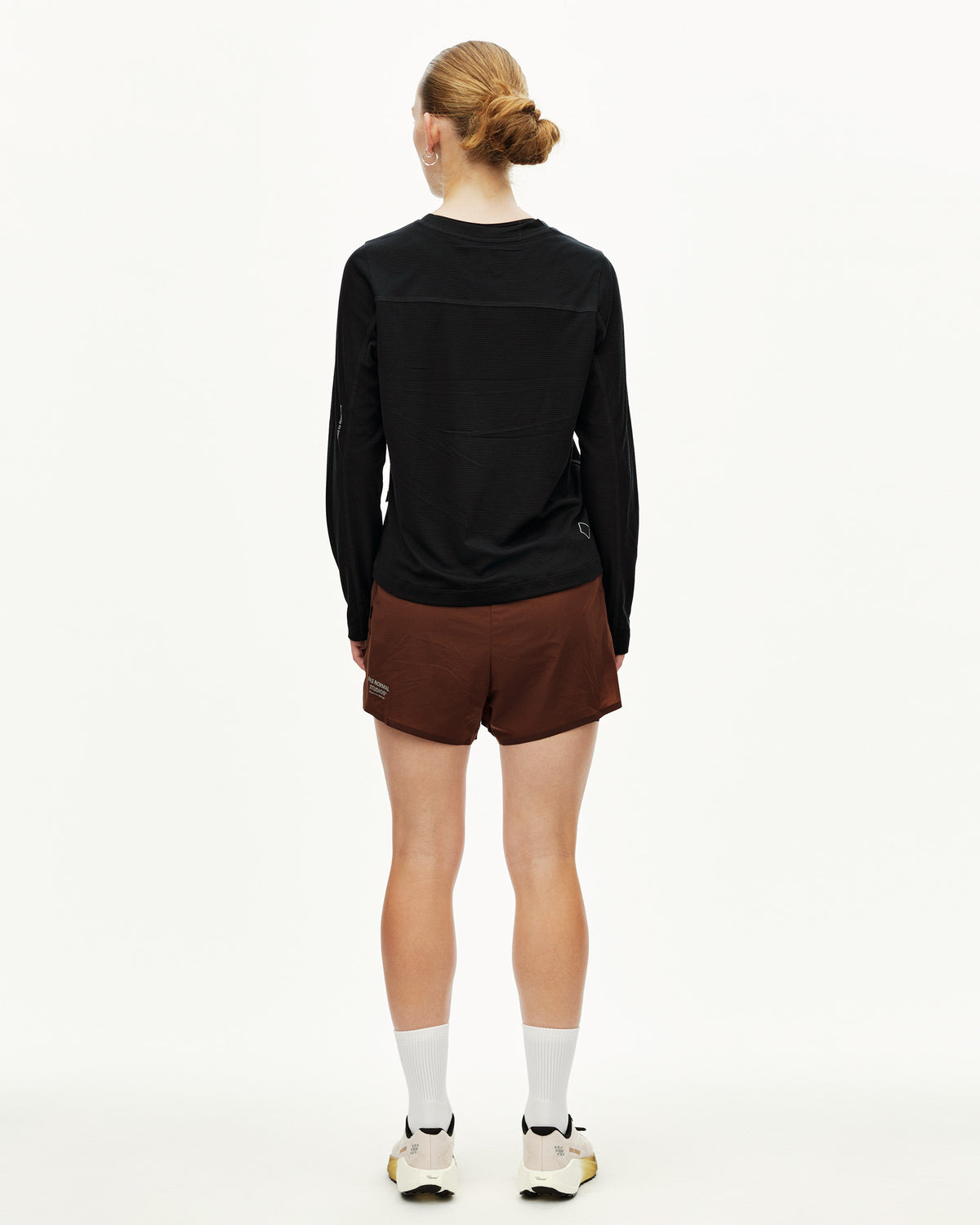 WOMEN'S BALANCE LS SHIRT - BLACK