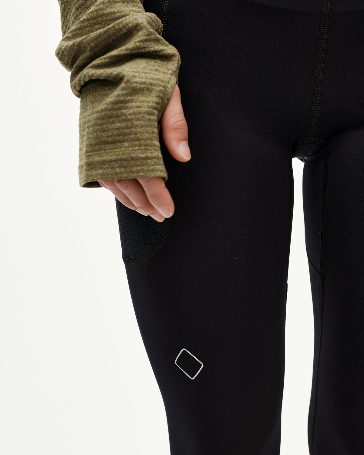 WOMEN'S BALANCE LONG TIGHTS - BLACK