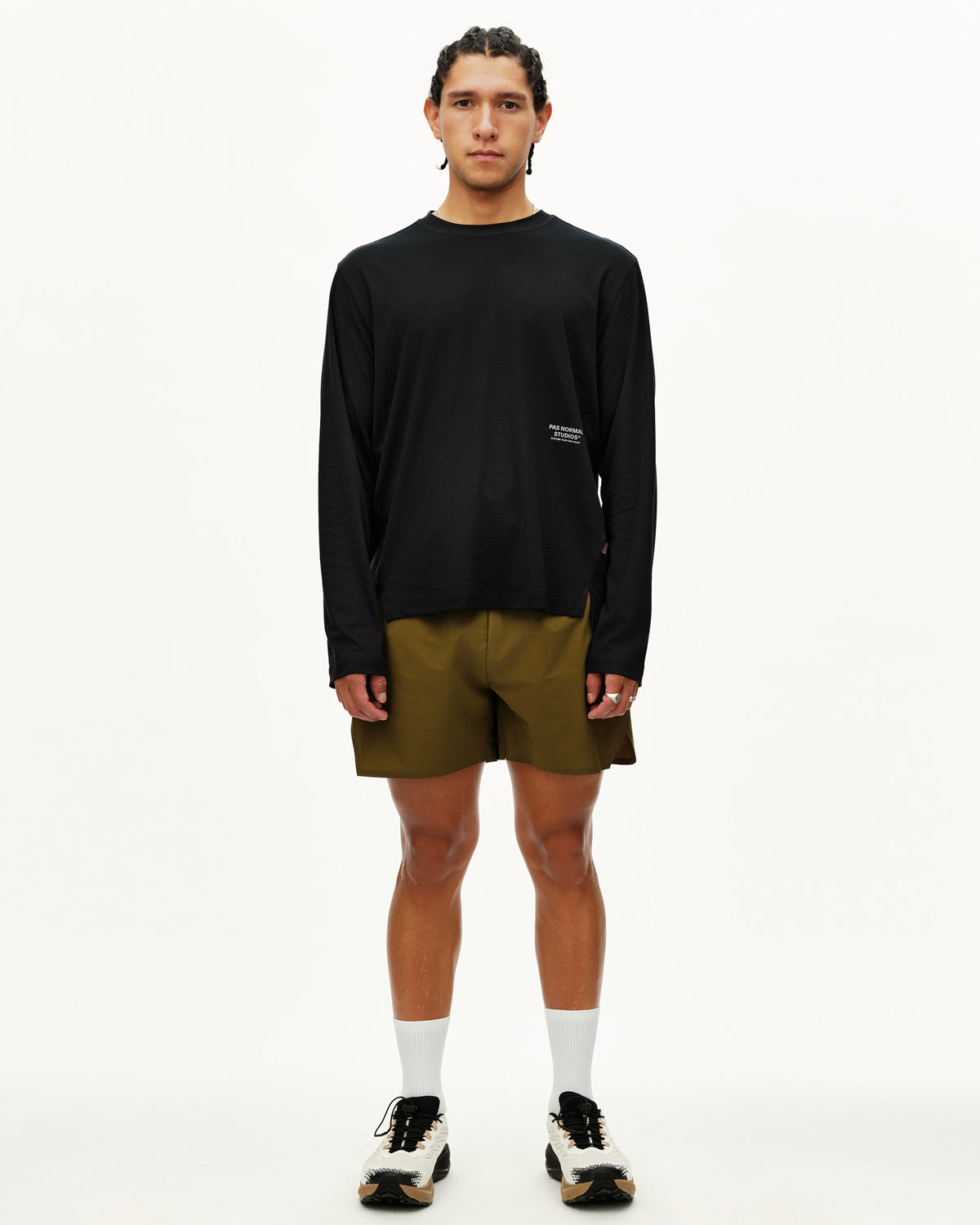 BALANCE LS SHIRT - BLACK