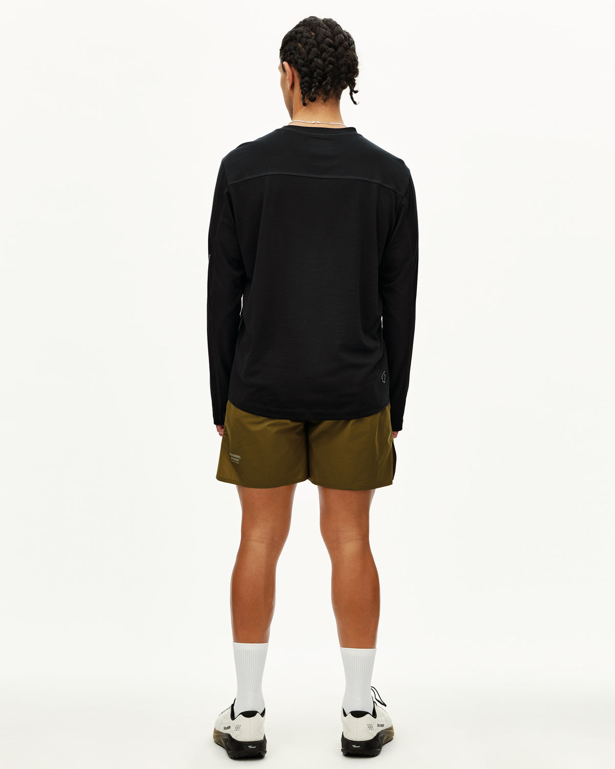 BALANCE LS SHIRT - BLACK