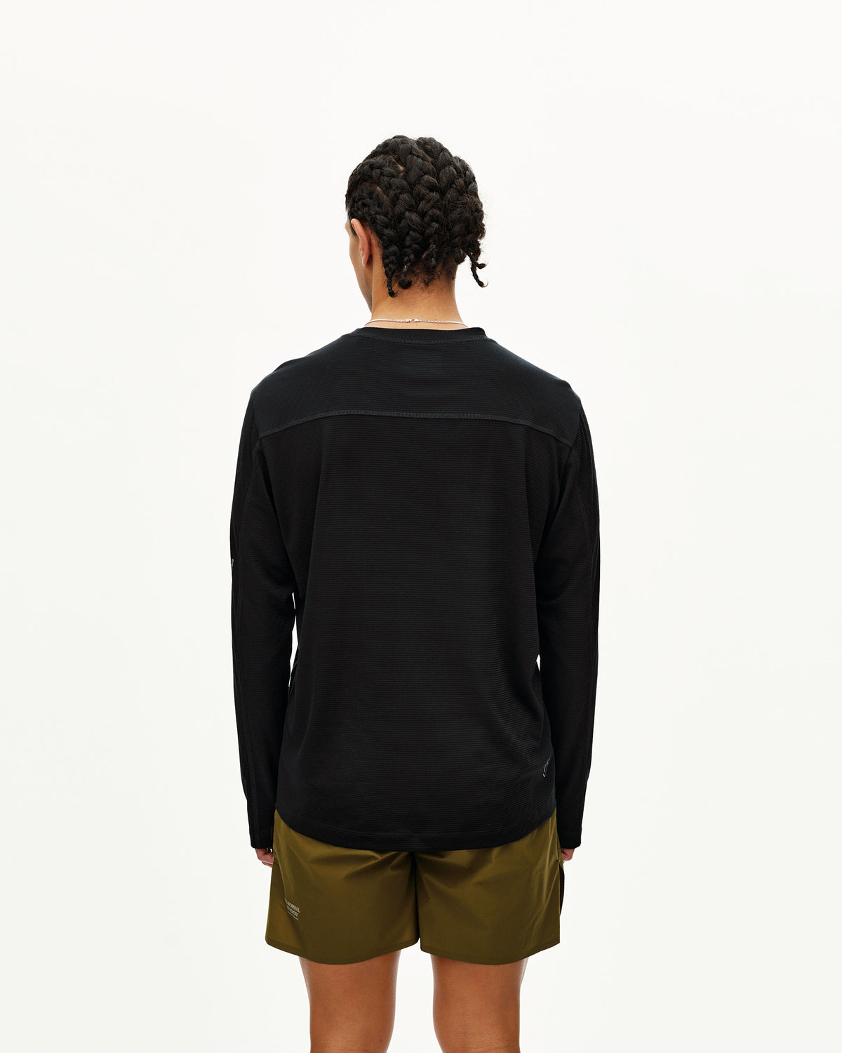 BALANCE LS SHIRT - BLACK