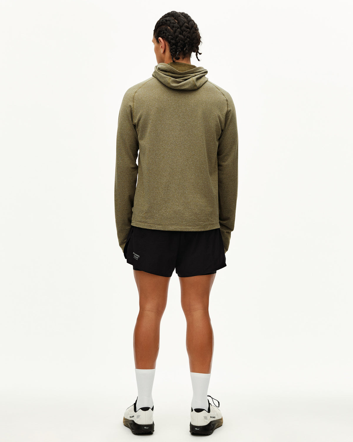 BALANCE THERMAL HOODIE - MOSS BROWN