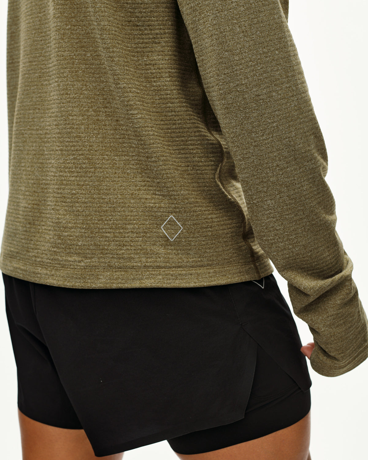 BALANCE THERMAL HOODIE - MOSS BROWN