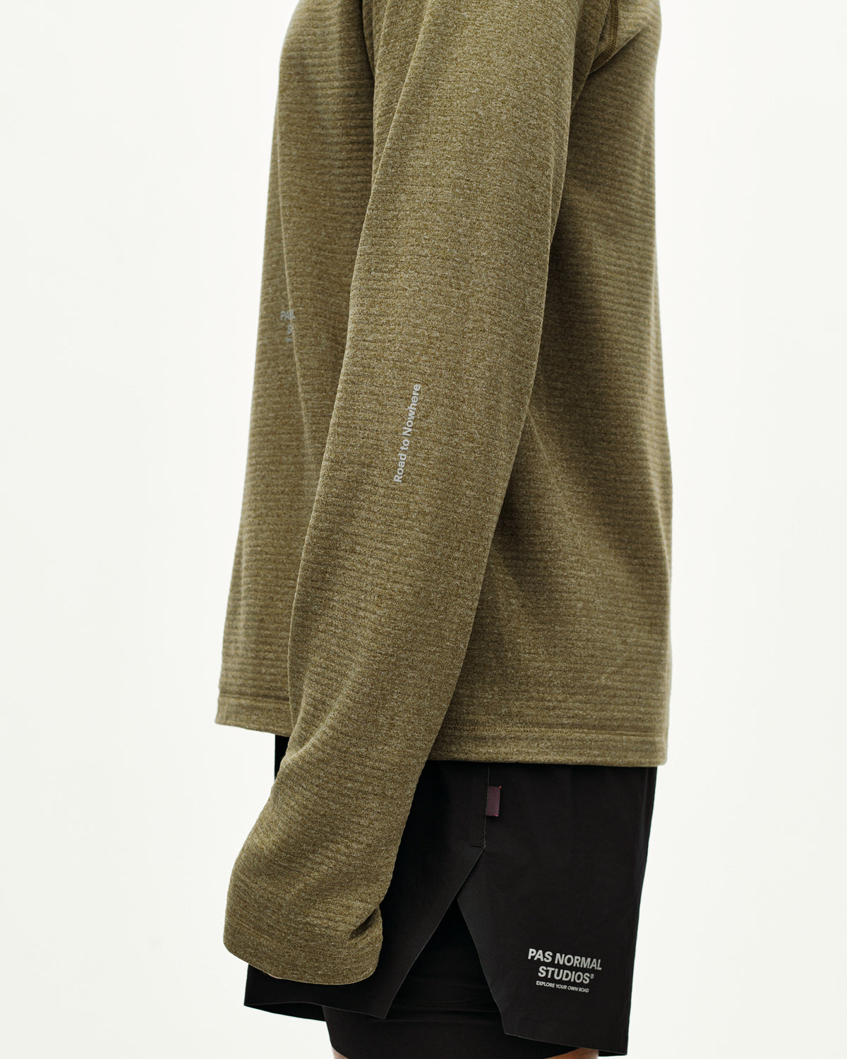 BALANCE THERMAL HOODIE - MOSS BROWN