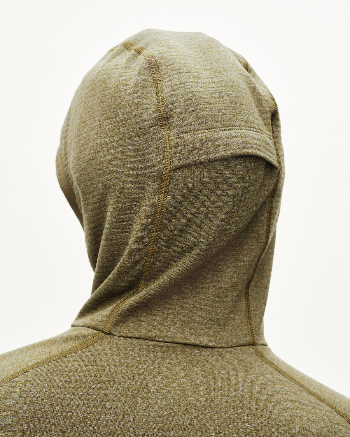 BALANCE THERMAL HOODIE - MOSS BROWN
