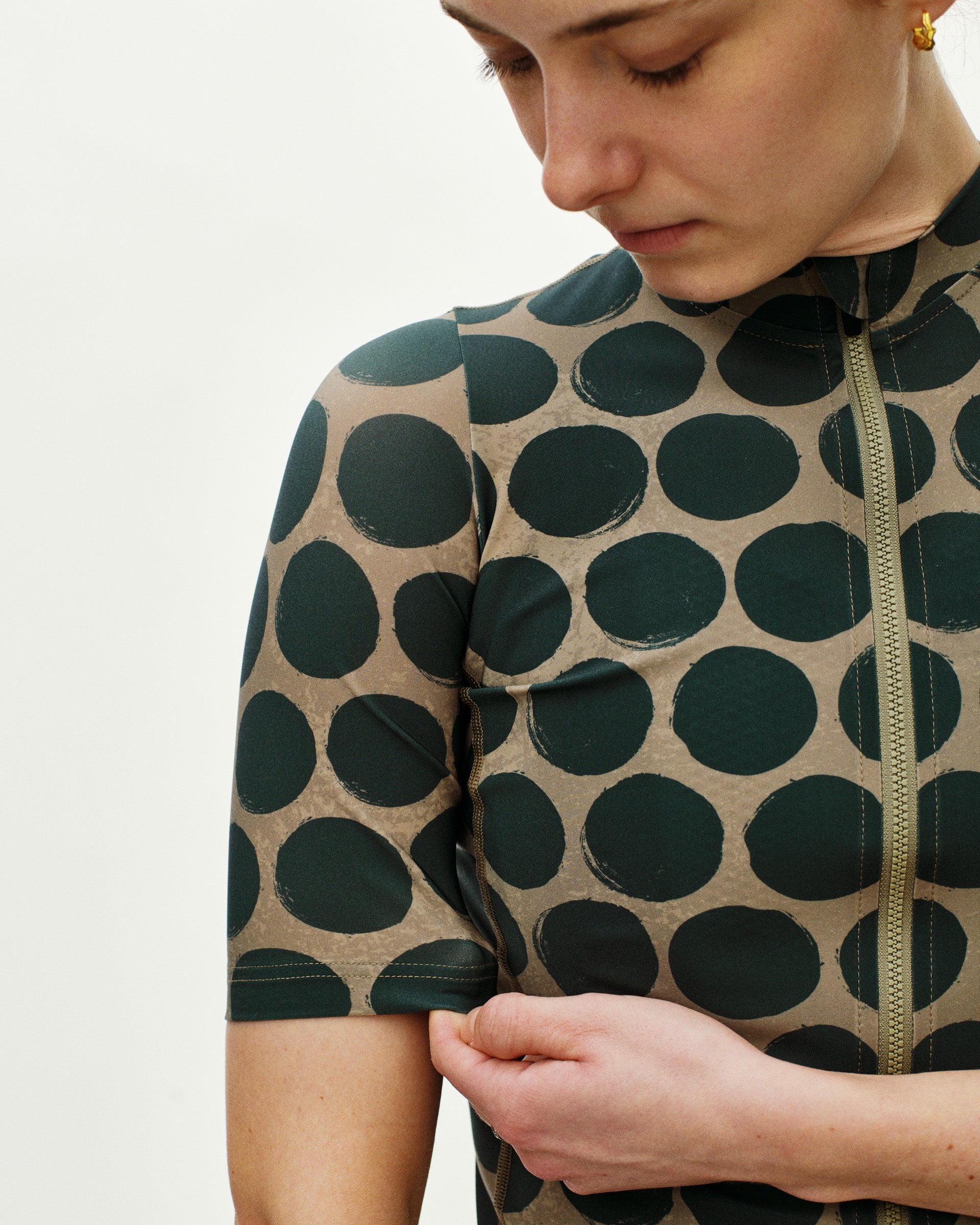 WOMEN'S ESSENTIAL JERSEY - DOT TIMBERWOLF