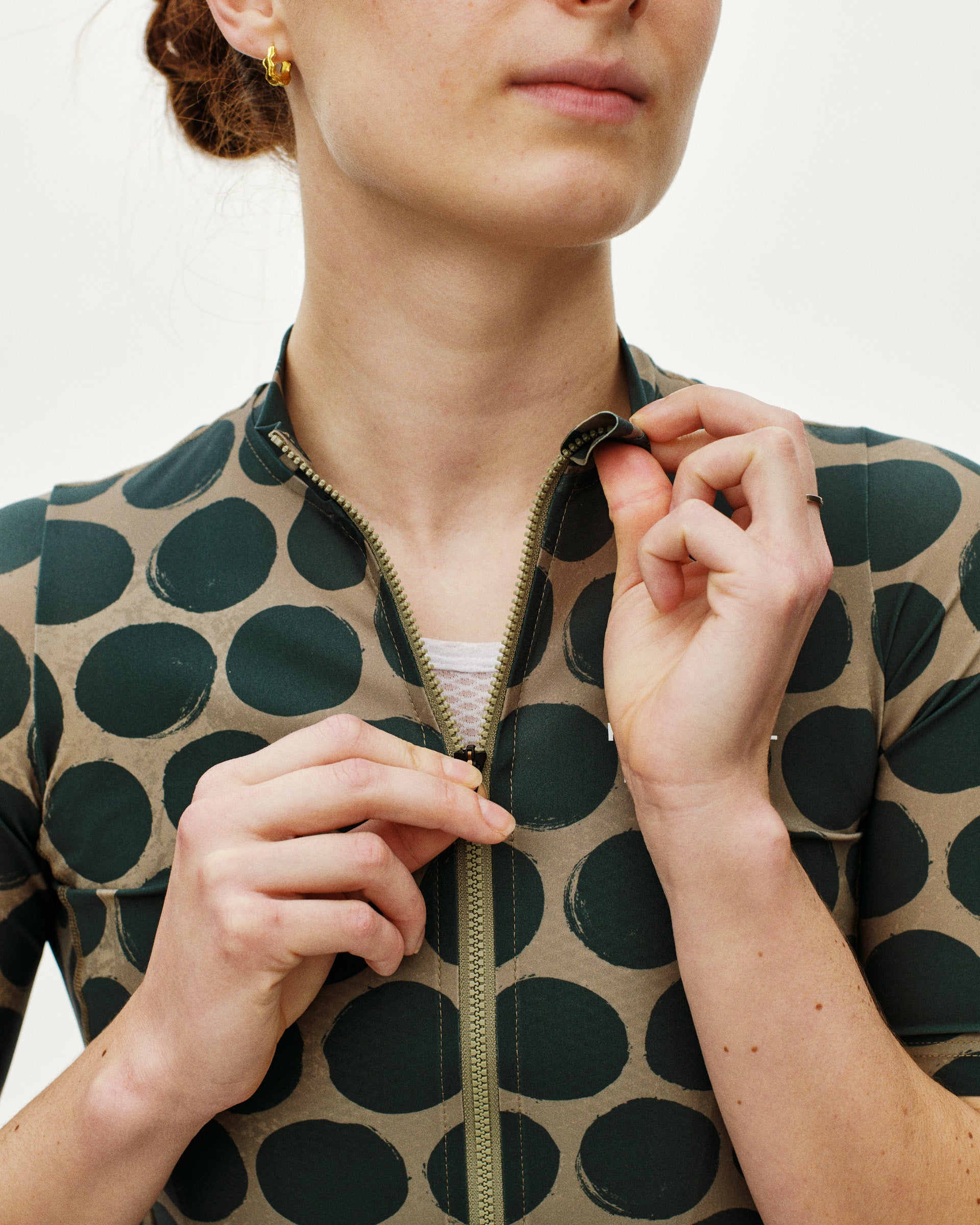 WOMEN'S ESSENTIAL JERSEY - DOT TIMBERWOLF