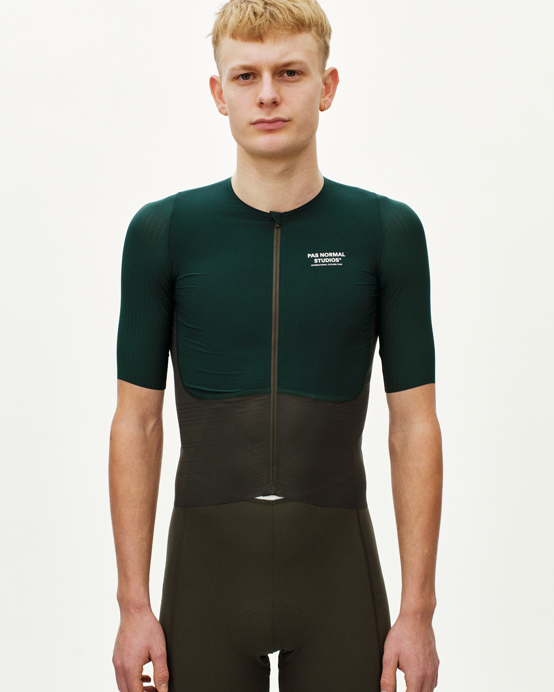 MEN'S MECHANISM PRO JERSEY - PETROLEUM/DARK OLIVE