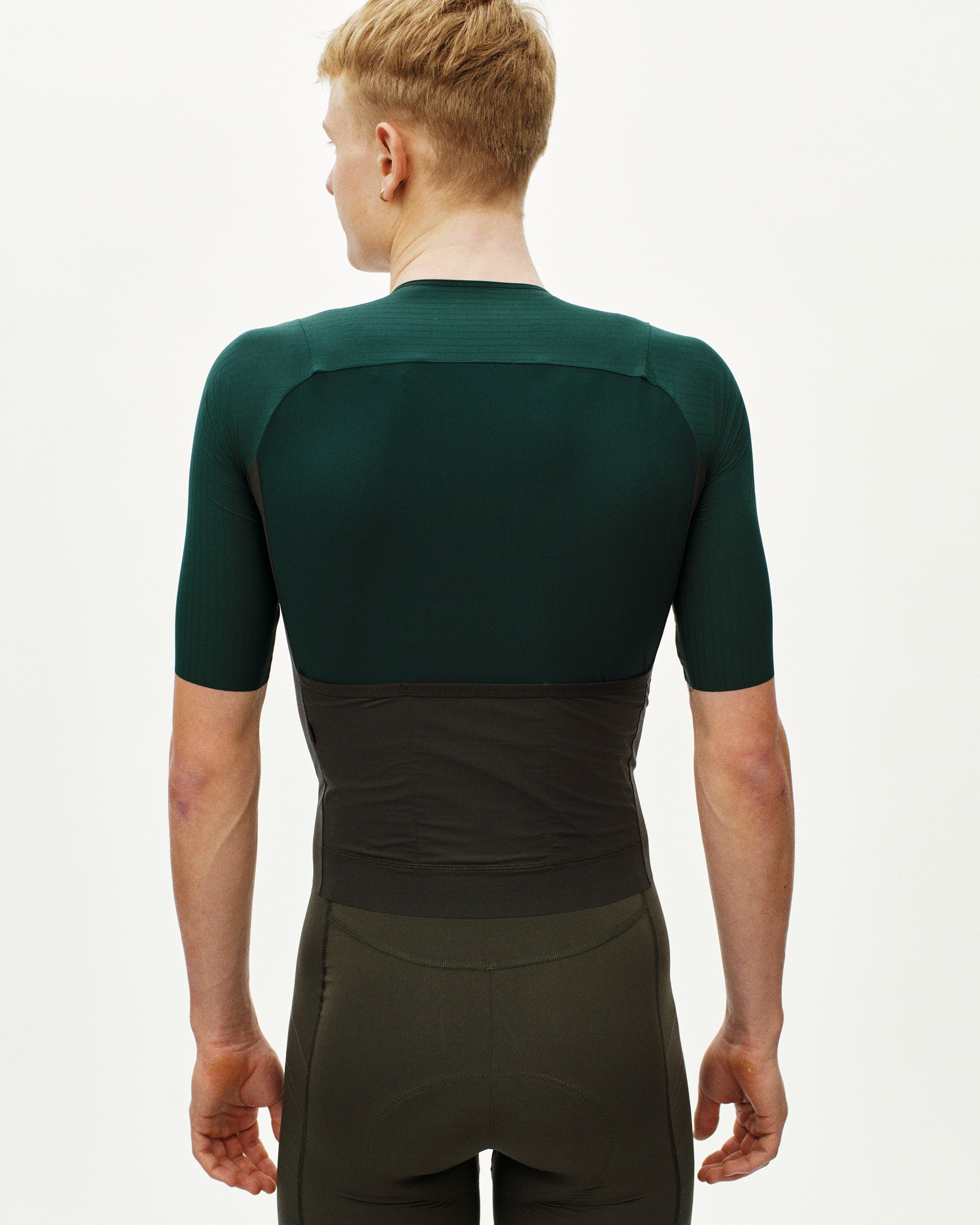 MEN'S MECHANISM PRO JERSEY - PETROLEUM/DARK OLIVE
