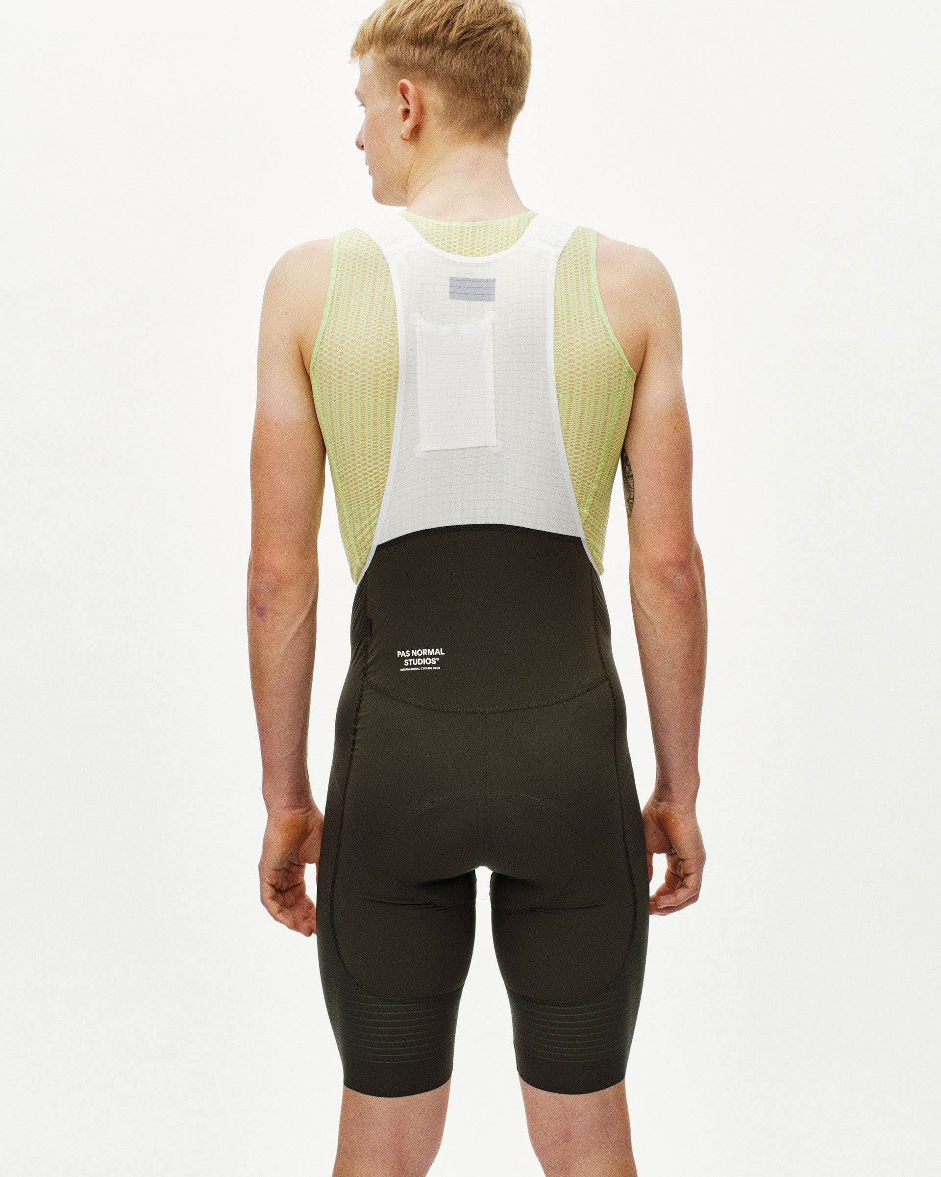 MEN'S MECHANISM PRO BIBS - DARK OLIVE