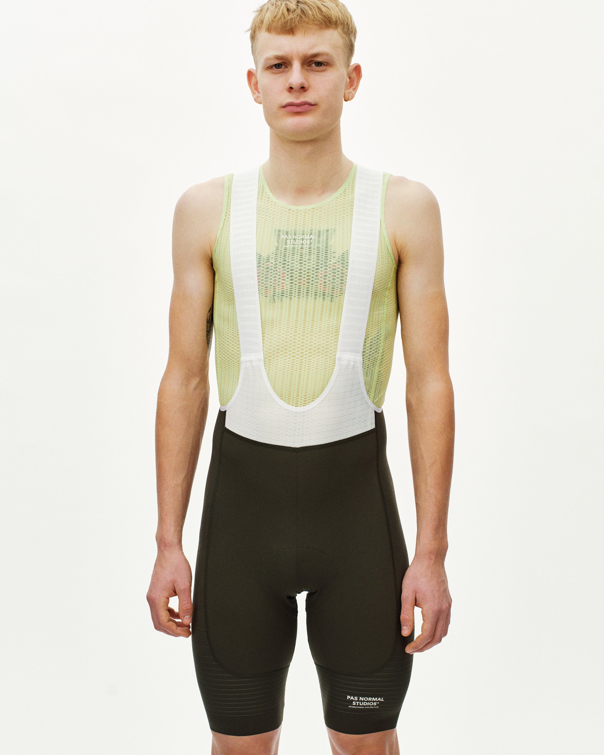 MEN'S MECHANISM PRO BIBS - DARK OLIVE