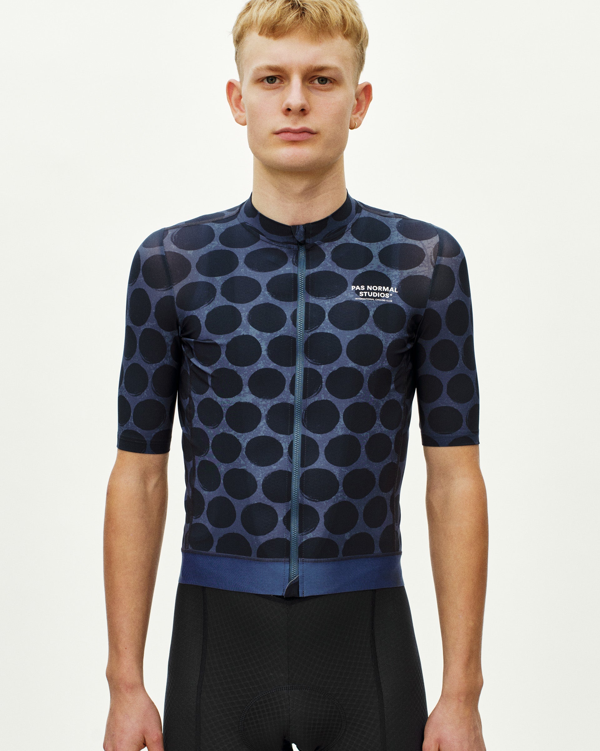 ESSENTIAL JERSEY - DOT DARK NAVY