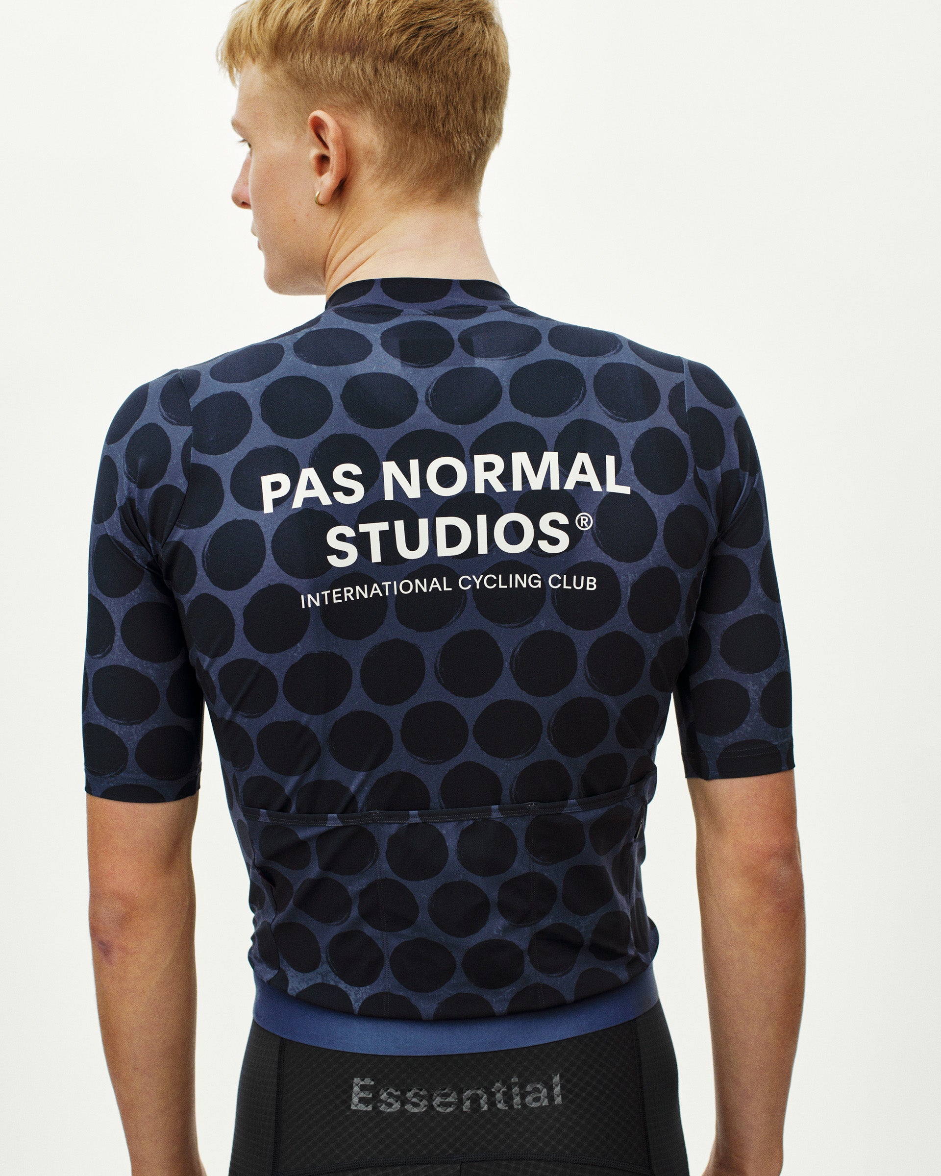 ESSENTIAL JERSEY - DOT DARK NAVY