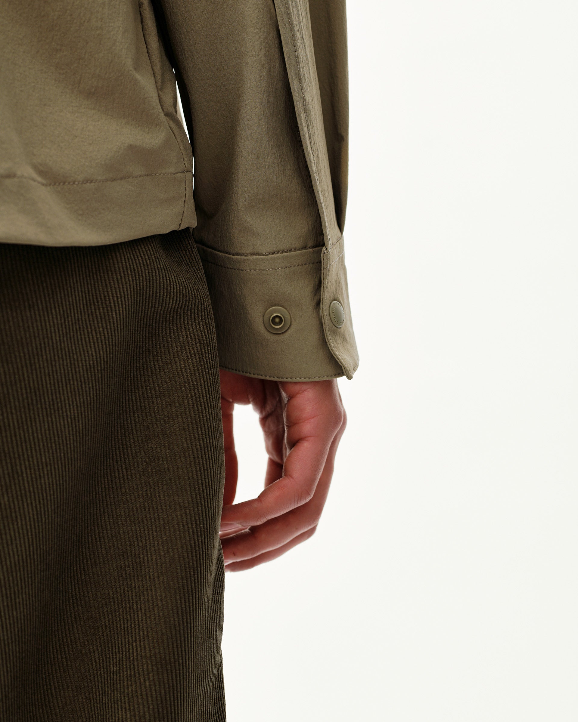 OFF-RACE TECH OVERSHIRT - DUSTY EARTH
