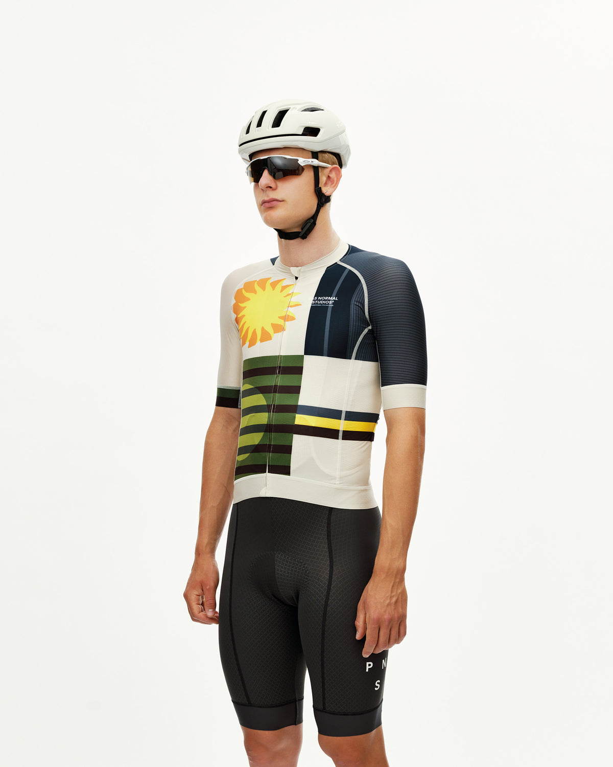 MEN'S MECHANISM JERSEY - AOP INTERNATIONAL SAND
