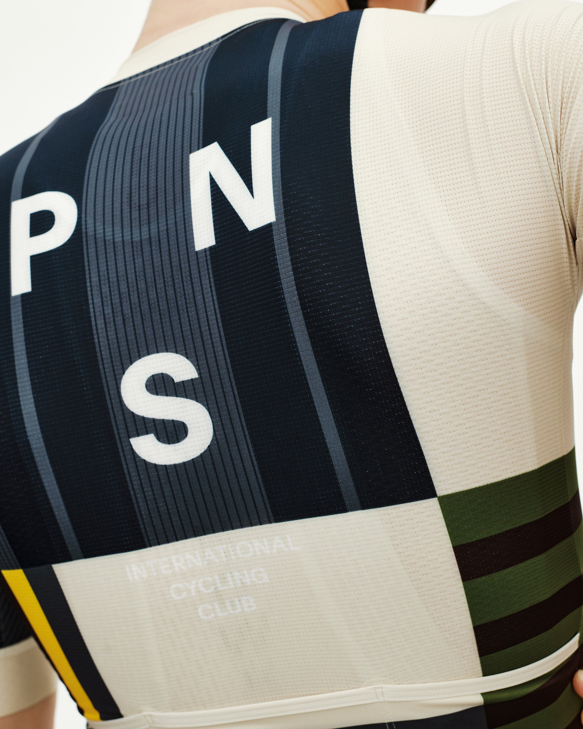MEN'S MECHANISM JERSEY - AOP INTERNATIONAL SAND