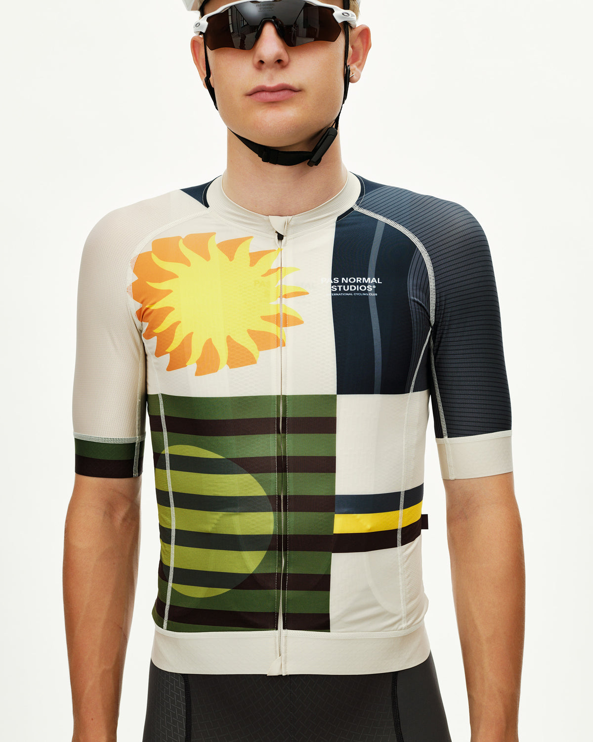 MEN'S MECHANISM JERSEY - AOP INTERNATIONAL SAND