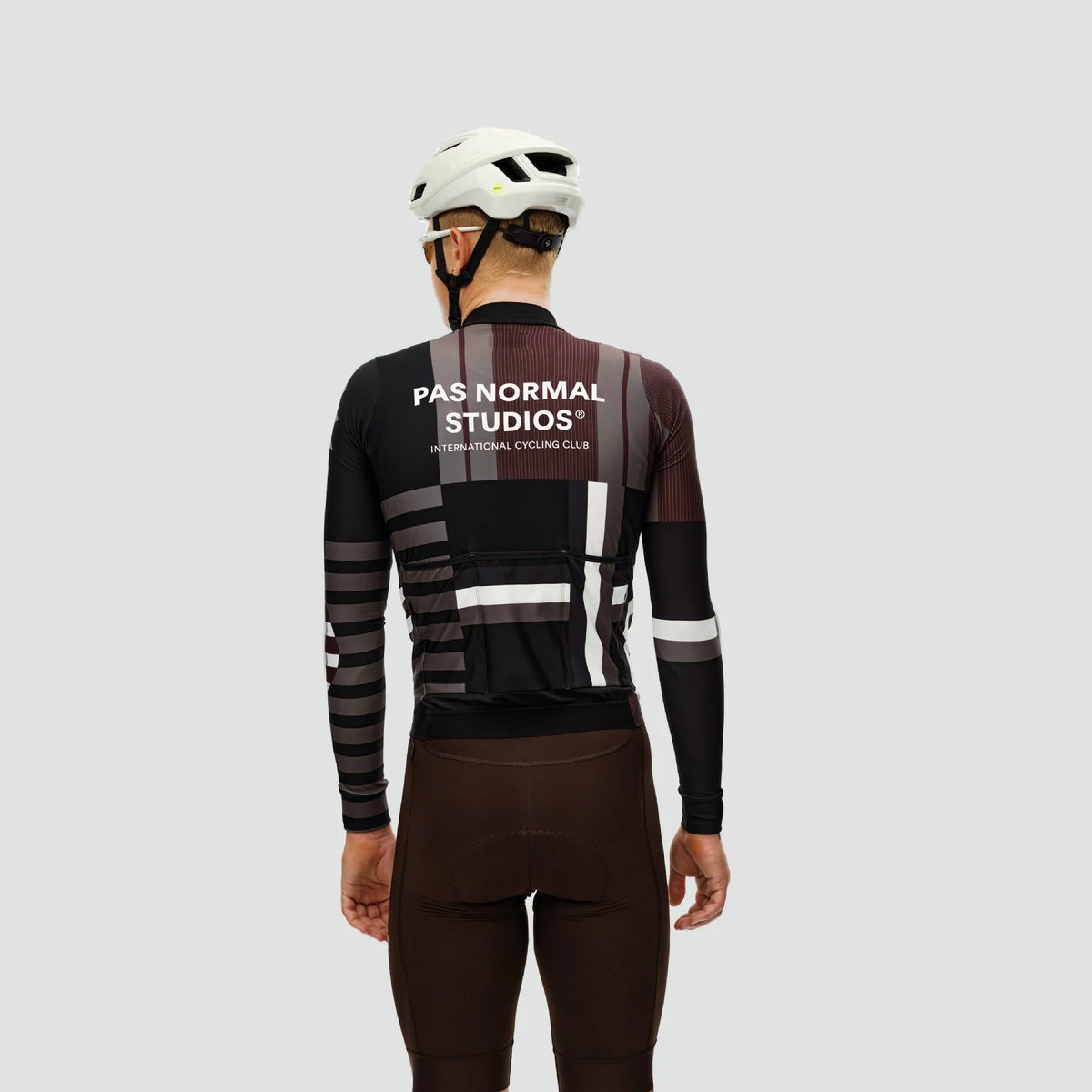 MECHANISM LONG SLEEVE JERSEY - AOP INTERNATIONAL DARK OLIVE