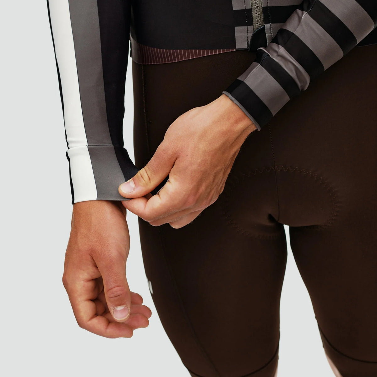 MECHANISM LONG SLEEVE JERSEY - AOP INTERNATIONAL DARK OLIVE