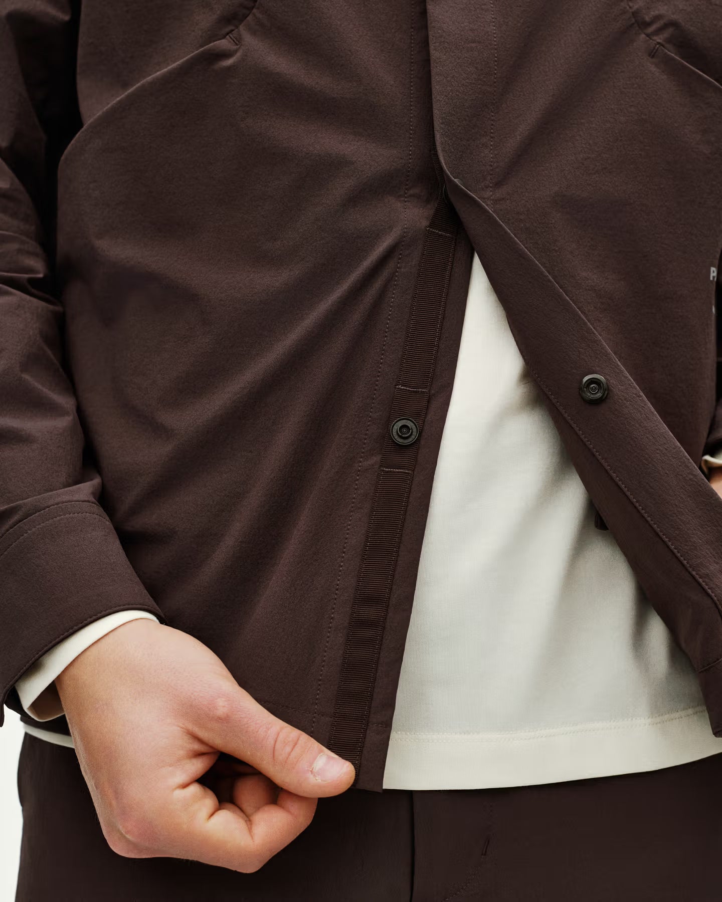 OFF-RACE TECH OVERSHIRT - DARK PURPLE
