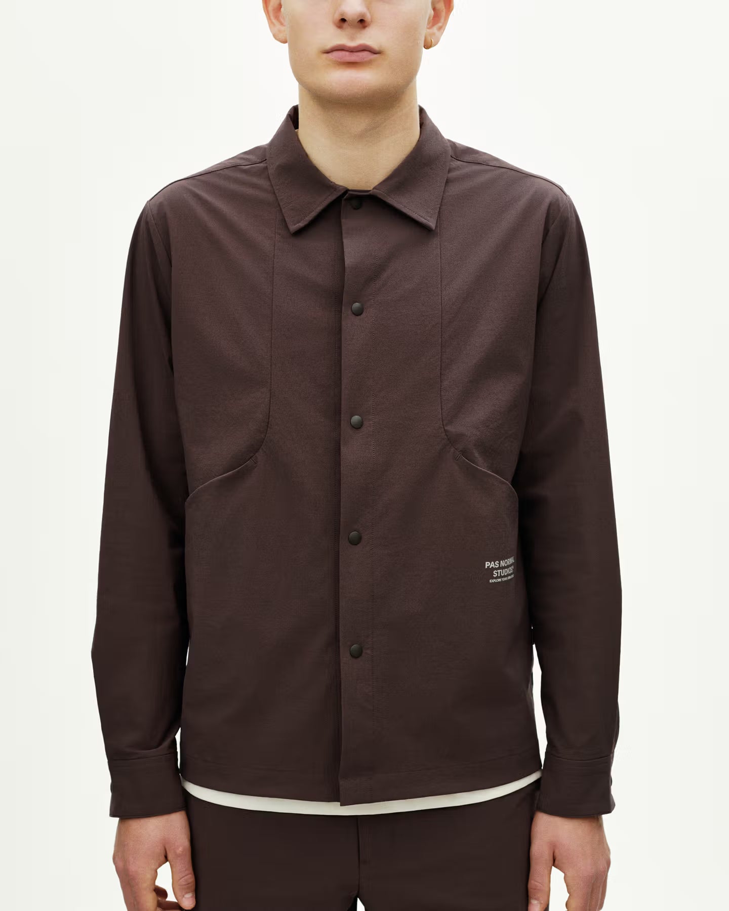 OFF-RACE TECH OVERSHIRT - DARK PURPLE