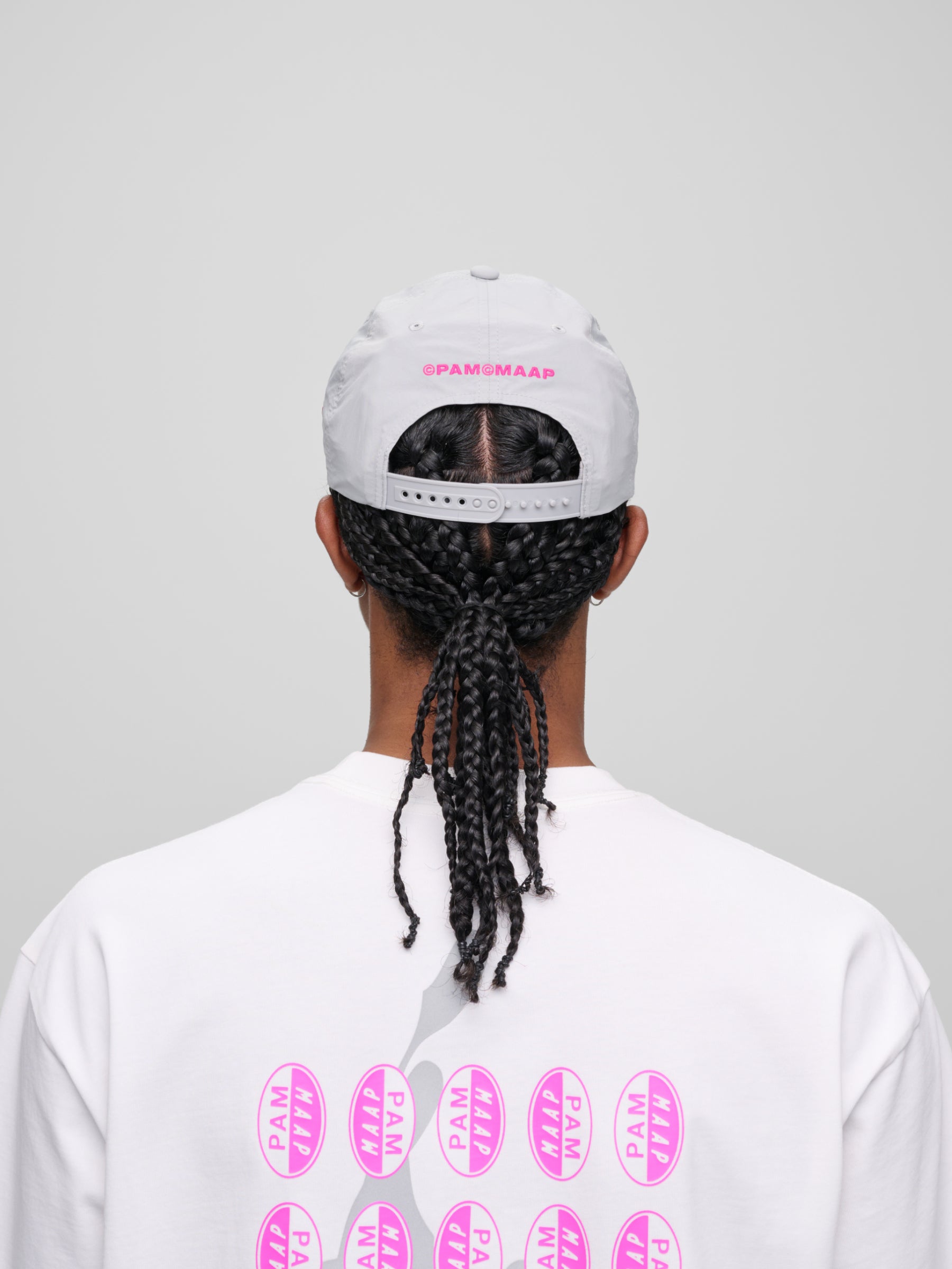 MAAP X P.A.M 5 PANEL NYLON CAP - GREY