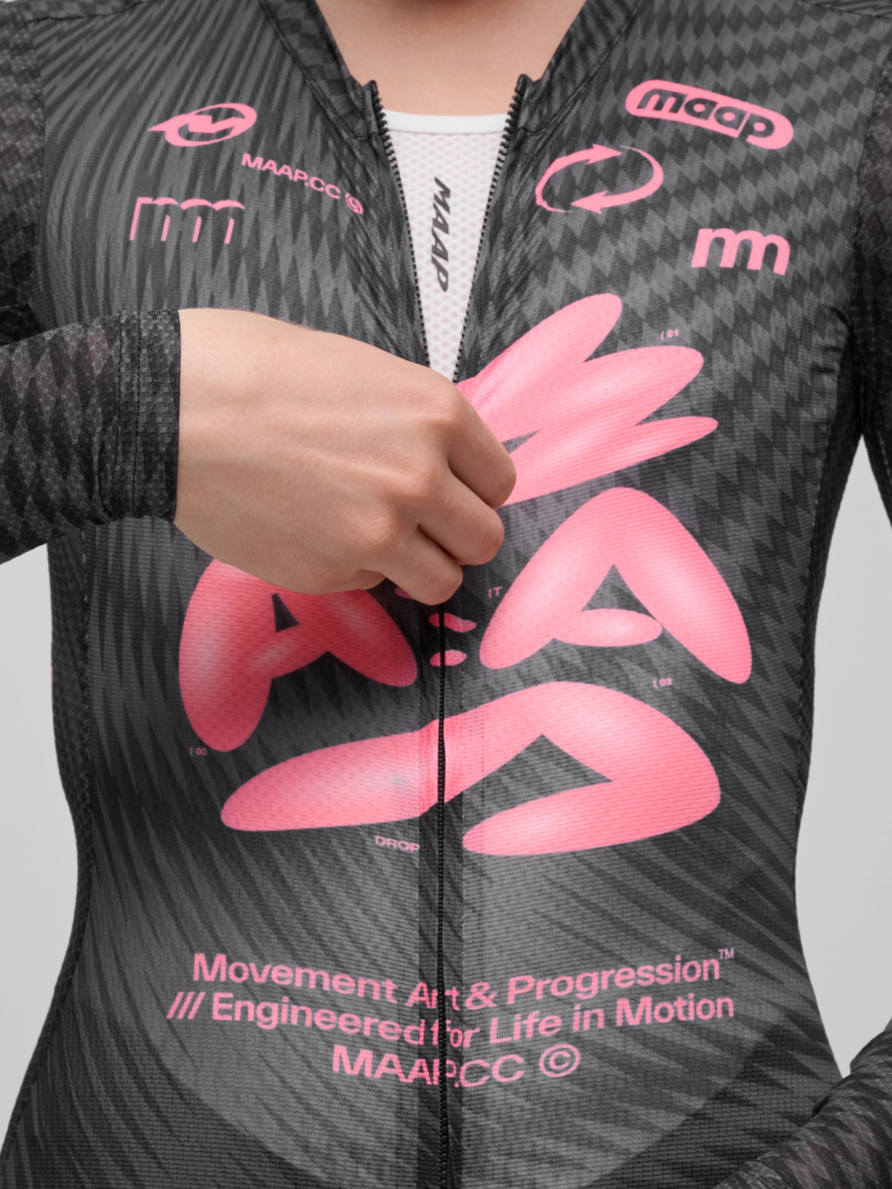 WOMEN'S SPECTRUM PRO AIR LS JERSEY 3.0 - CARBON ROSE