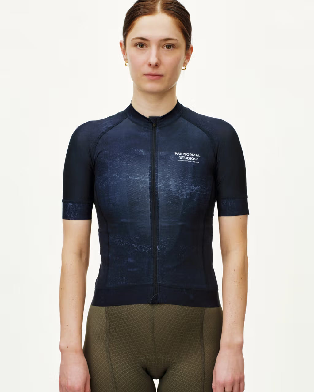 WOMEN'S MECHANISM JERSEY - AOP INDIGO