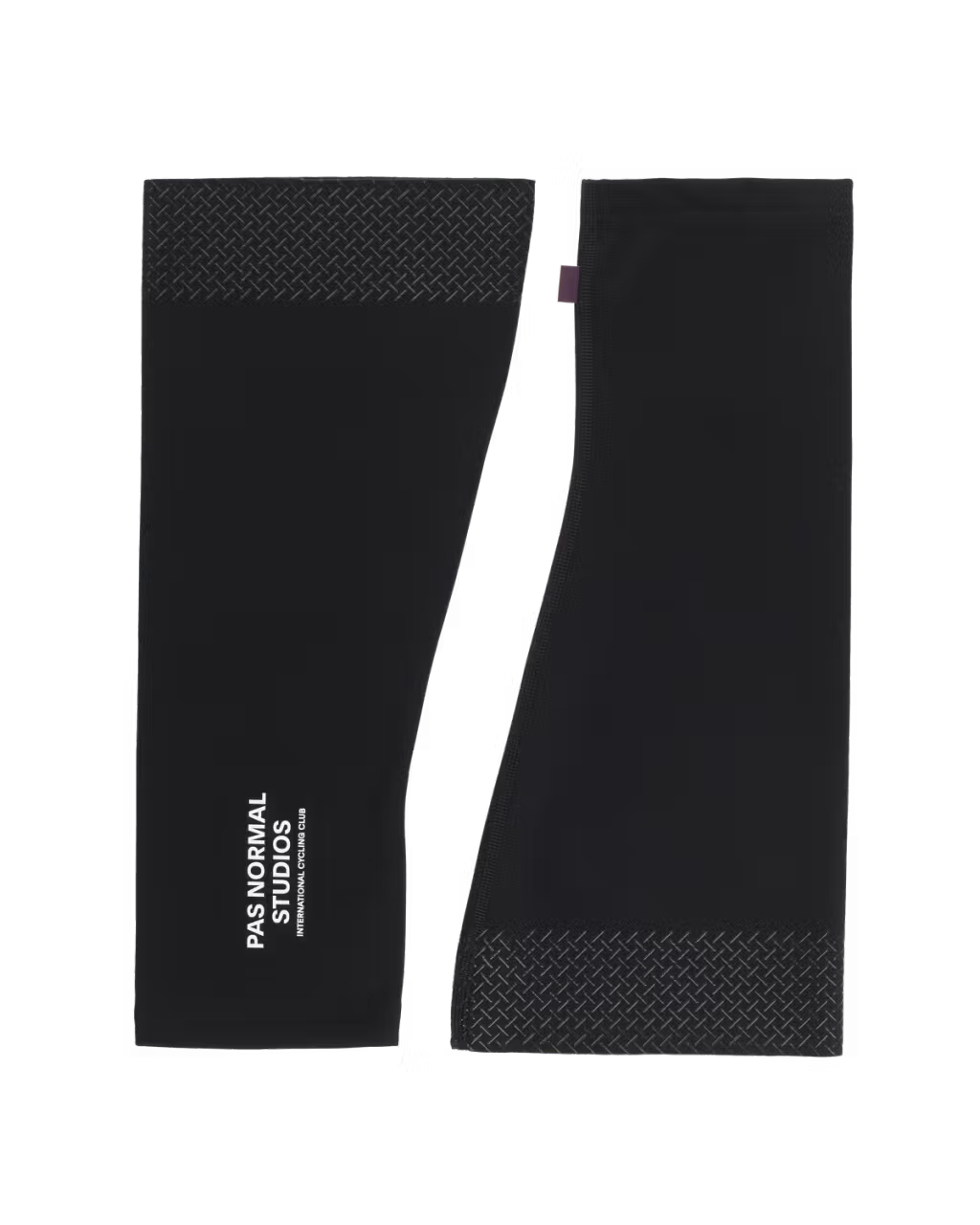 LOGO KNEE WARMERS - BLACK